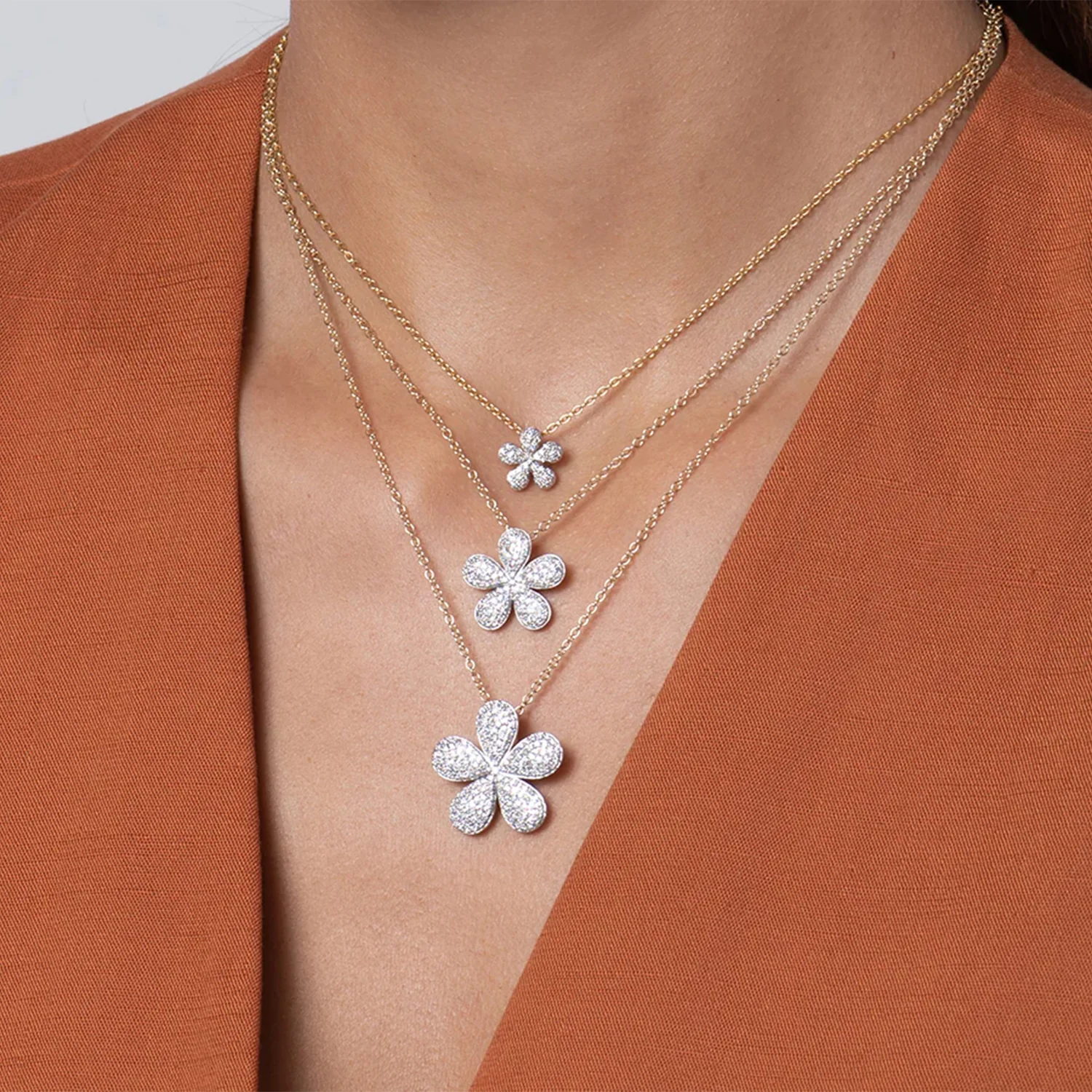 Phillips House 14K Forget-Me-Not Petite Necklace - Image 2