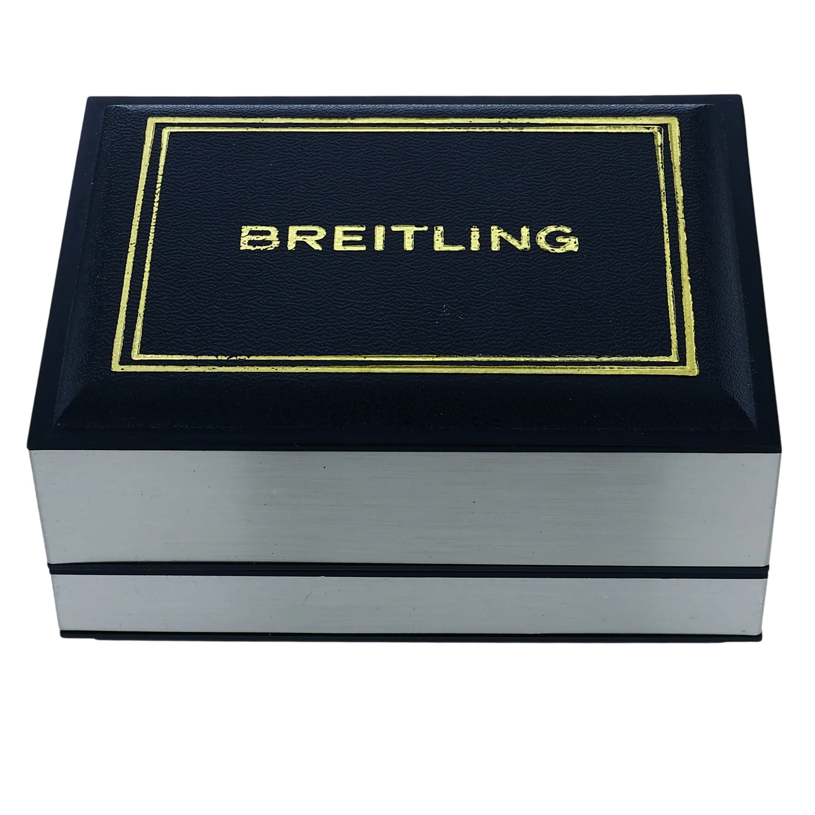 Pre-Owned 38mm 18k YG Plated Stainless Steel Breitling 'Long Playing' 815 Chronograph Vintage - Image 8