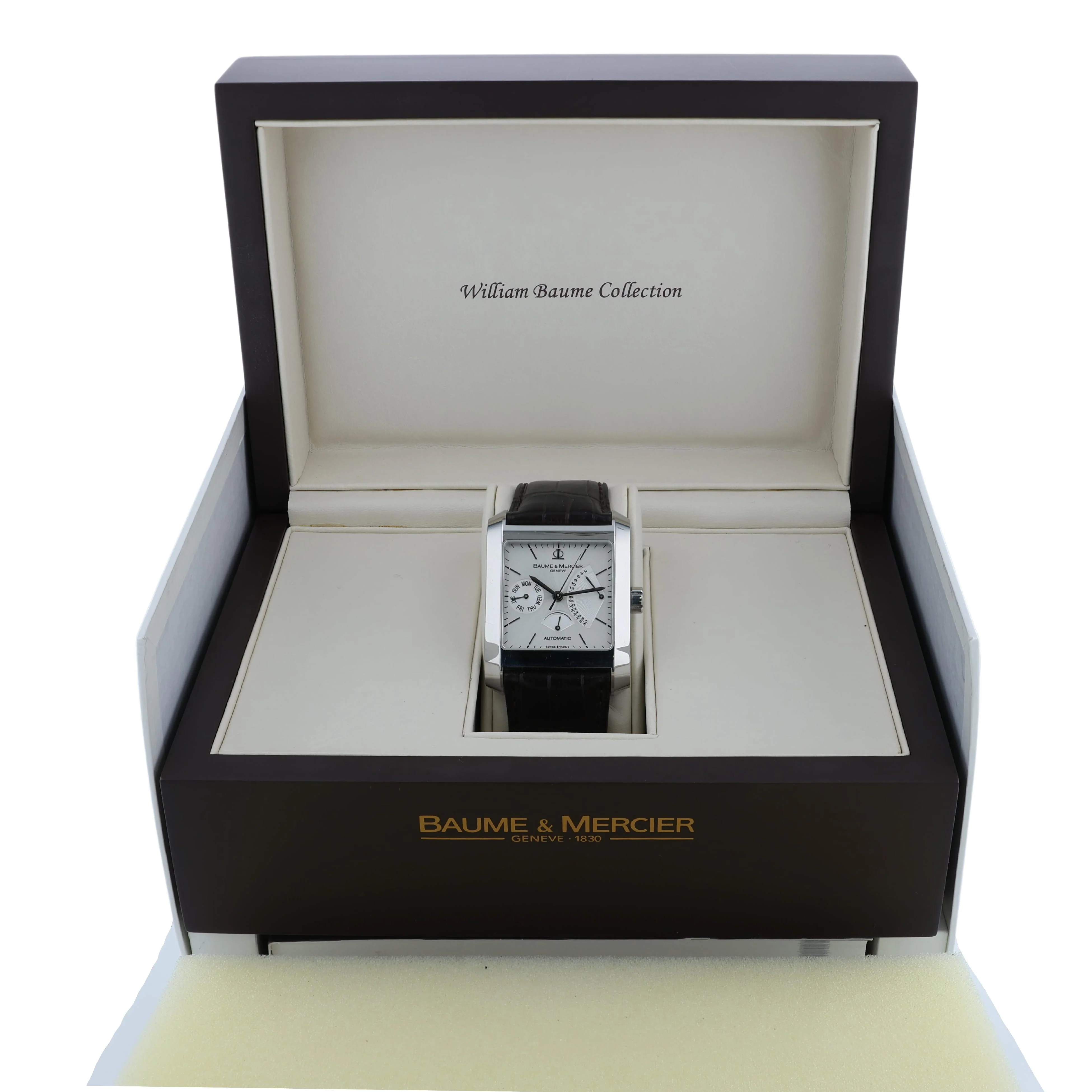 Pre-Owned Baume & Mercier Hampton 45X38mm Stainles - Image 7