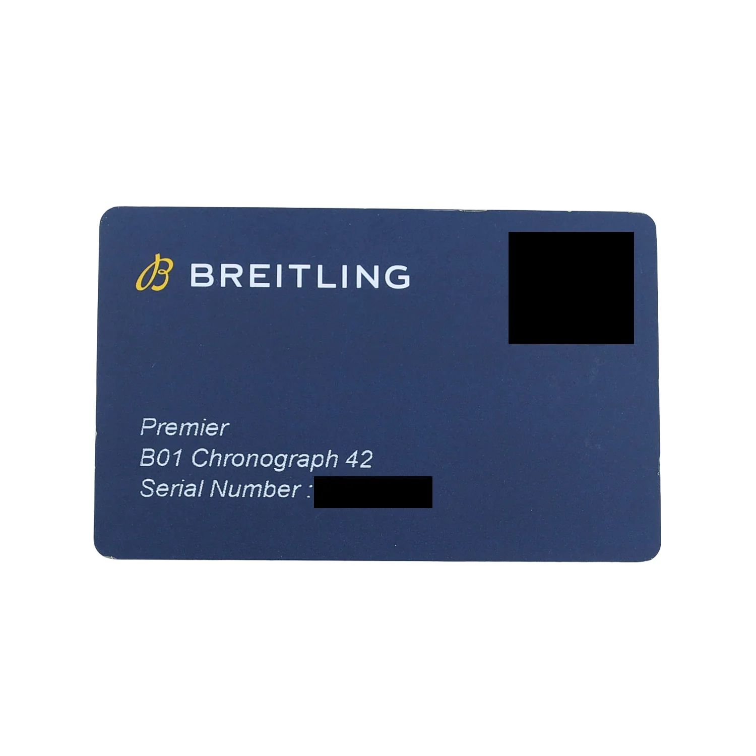Pre-Owned Breitling 42mm Stainless Steel Premier B01 Chronograph Blue dial Bracelet - Image 5