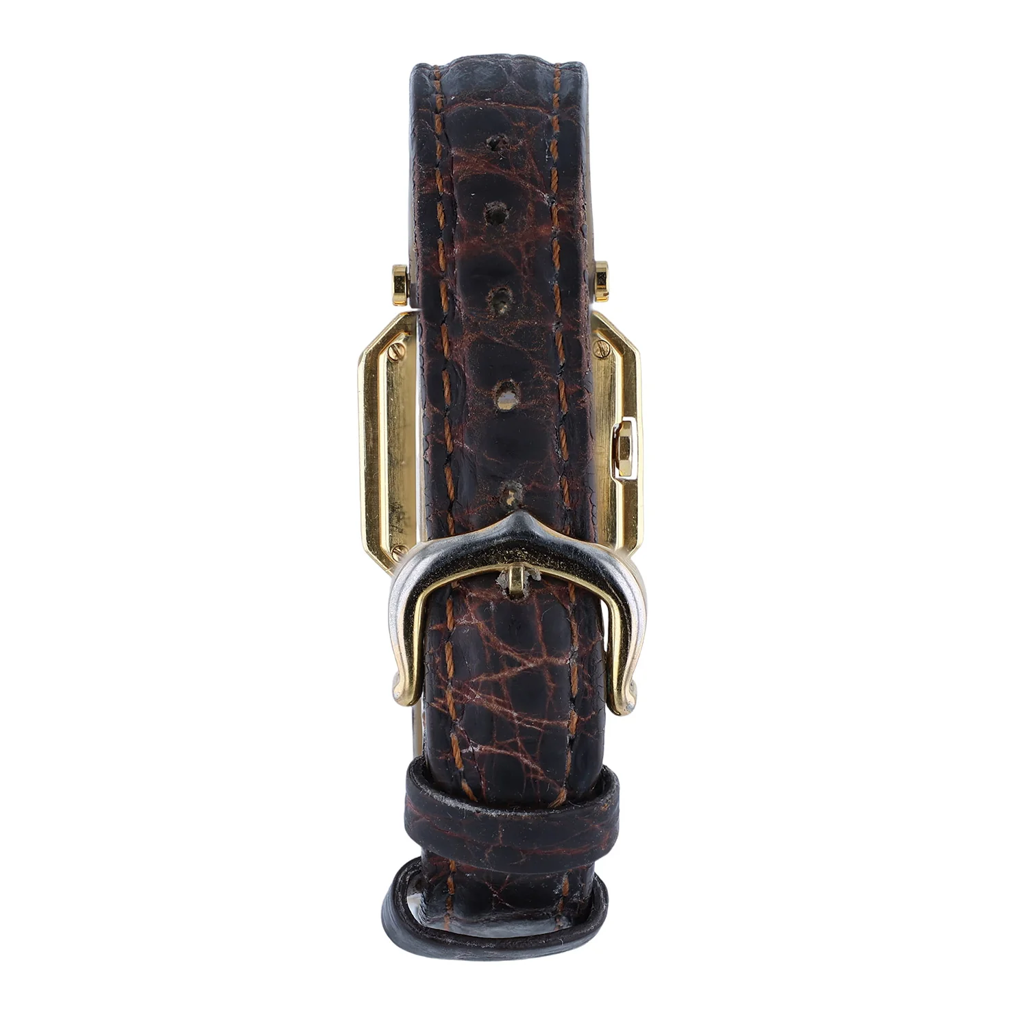 Pre-Owned Cartier 23mm 18KWYR Cartier Ceinture Trinity Belt - Small Quartz Leather Strap - Image 2