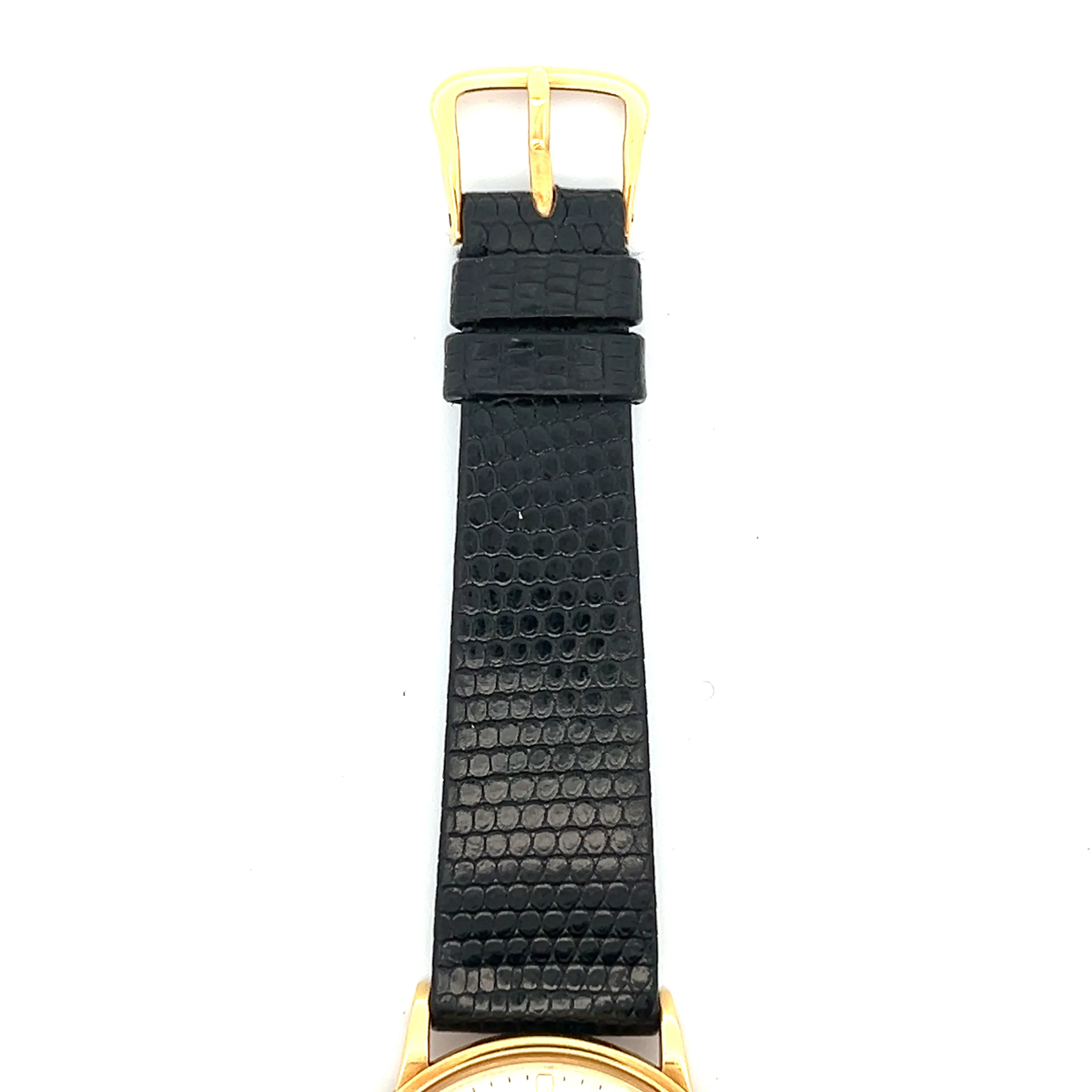 Pre-owned Patek Philippe Calatrava 34mm Yellow Gold on Black Leather Strap Automatic - Image 5