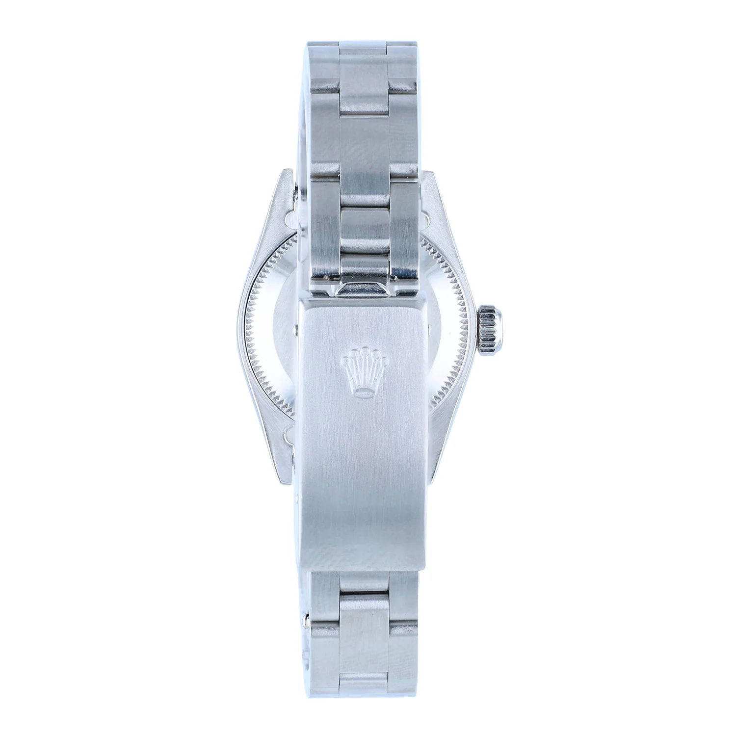 Pre-Owned Rolex 24mm Stainless Steel Oyster Perpetual Model 67180 - Image 2