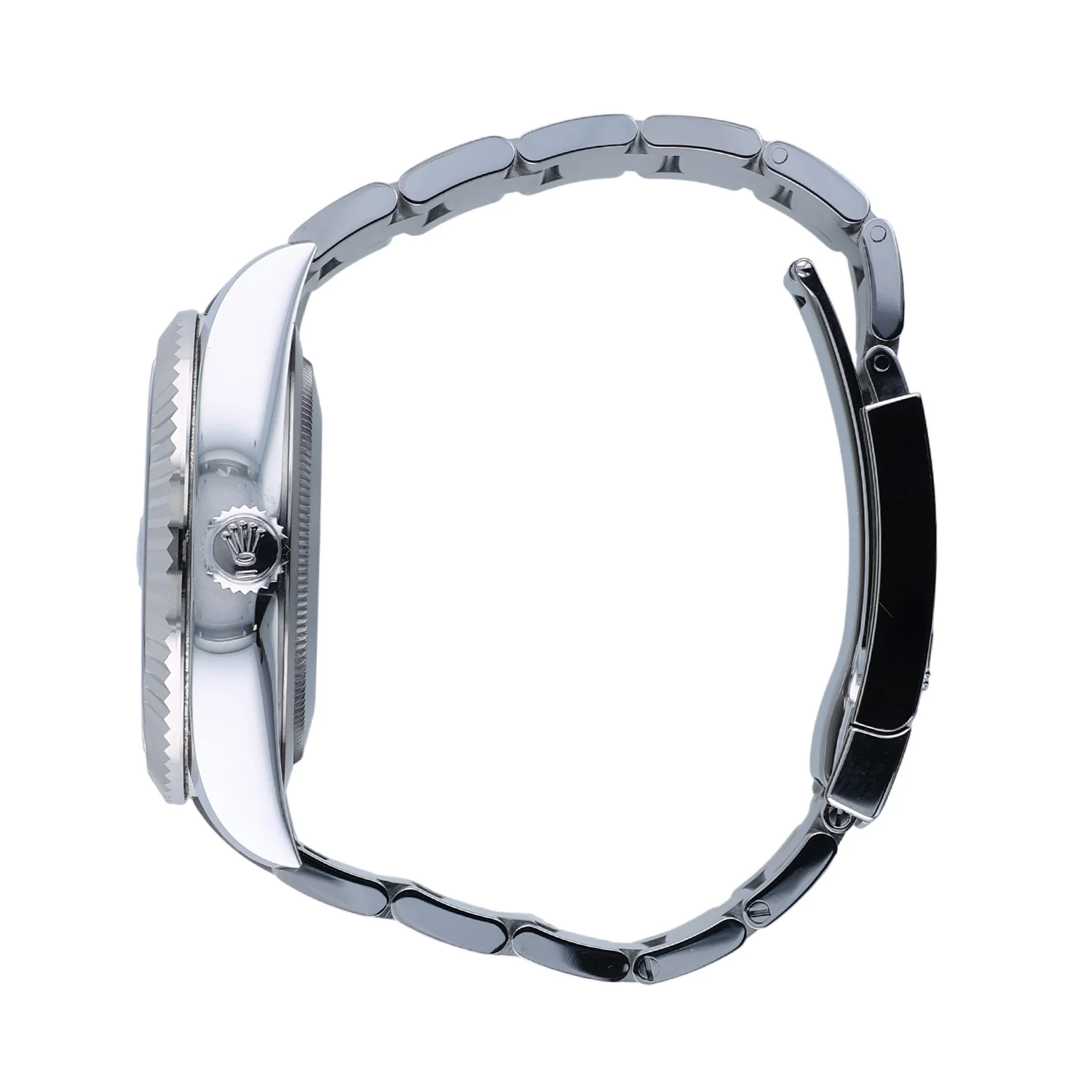 Pre-Owned Rolex Skydweller 42mm Stainless Steel White Gold Green dial Oyster Bracelet M: 336934  Year:2025 - Image 3