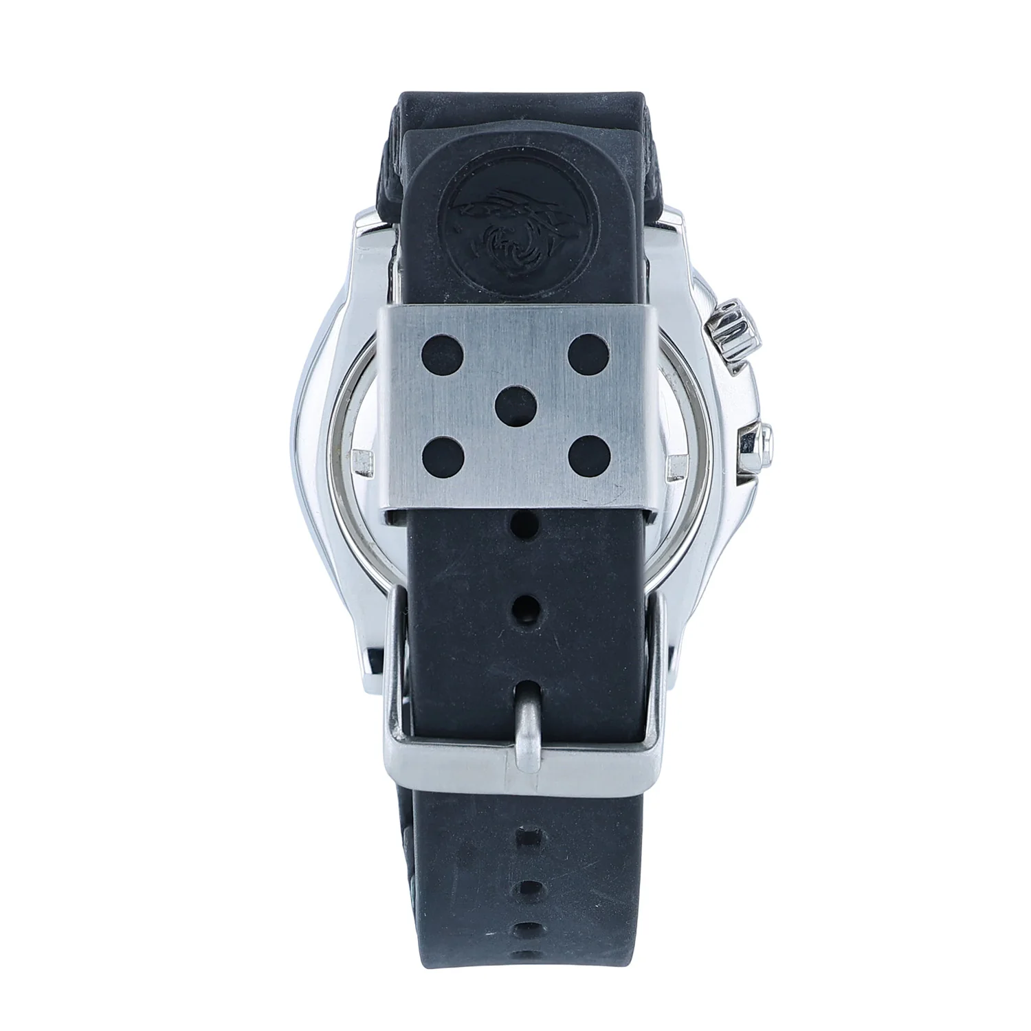 Pre-Owned SEIKO 45mm Stainless Steel "Orange Big Boy/Boss" Kinetic Diver SKA291 Watch Rare Lefty - Image 2
