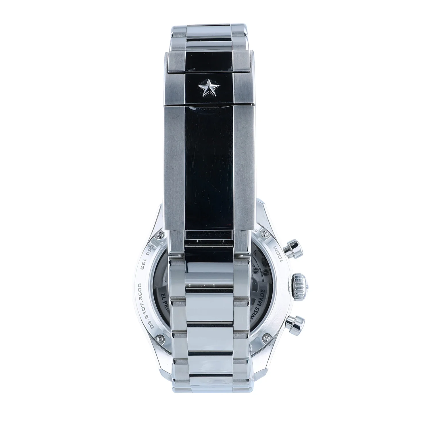 Pre-Owned Zenith 41MM Stainless Steel Chronomaster Sport "El Primero" Green Dial Bracelet Limited Edition - Image 2