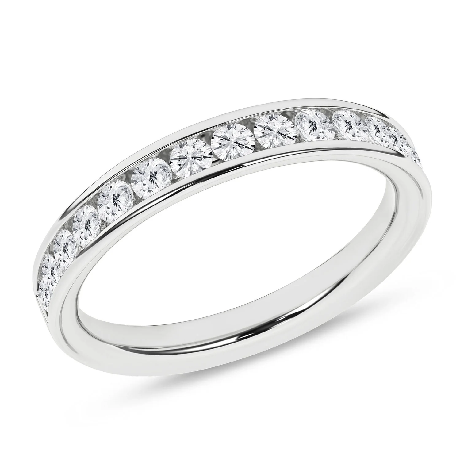 Rêvelation 14K 0.53 CTW Lab Grown Diamond Channel Band - Image 2