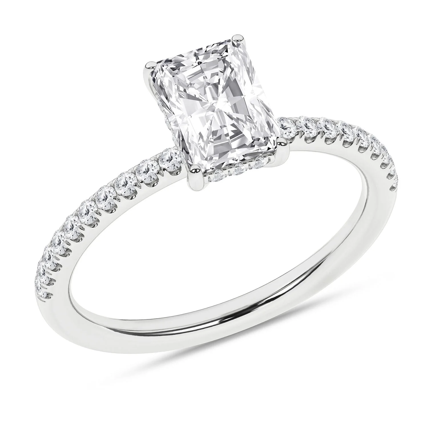 Revelation 14K 1.50 Carat Lab Grown Diamond Engagement Ring - Image 2