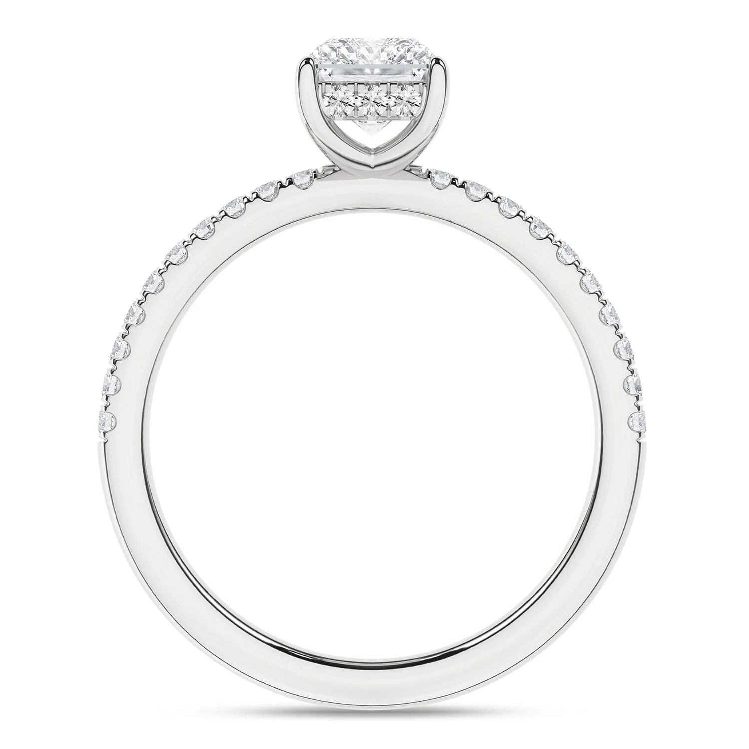 Revelation 14K 1.50 Carat Lab Grown Diamond Engagement Ring - Image 3