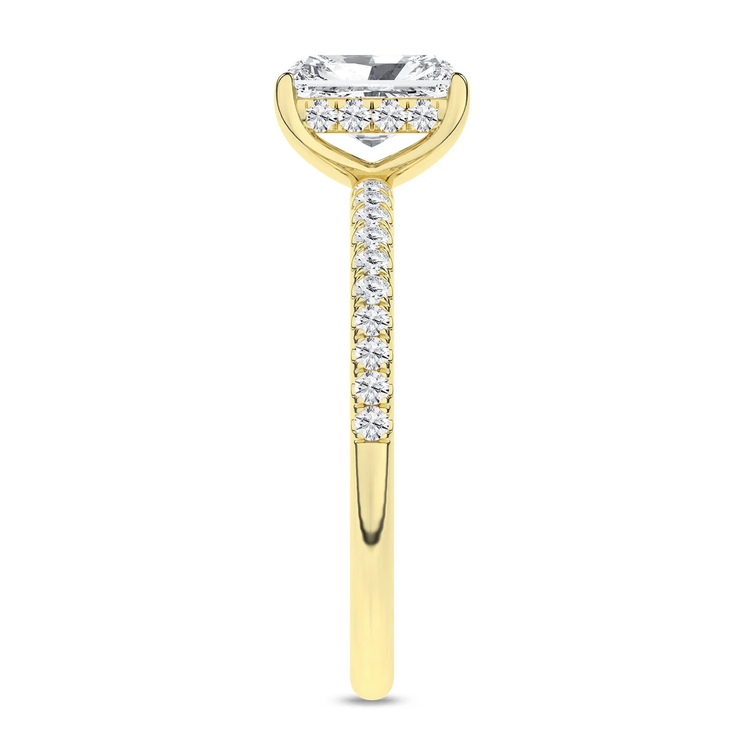 Revelation 14K 1.50 Carat Lab Grown Diamond Engagement Ring - Image 2