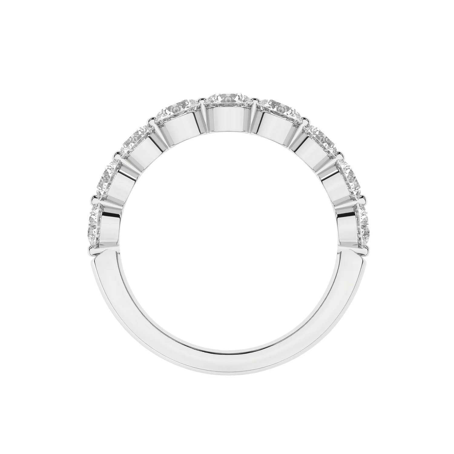 Rêvelation 14K 1.50 CTW Lab Grown Diamond 9-Stone Band - Image 4