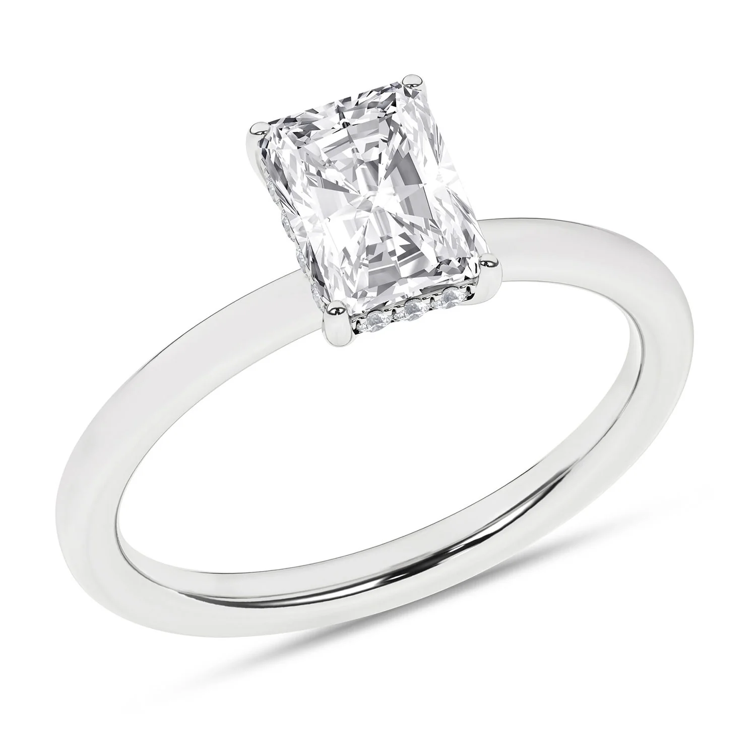 Revelation 14K 1.58 Carat Lab Grown Diamond Engagement Ring - Image 2