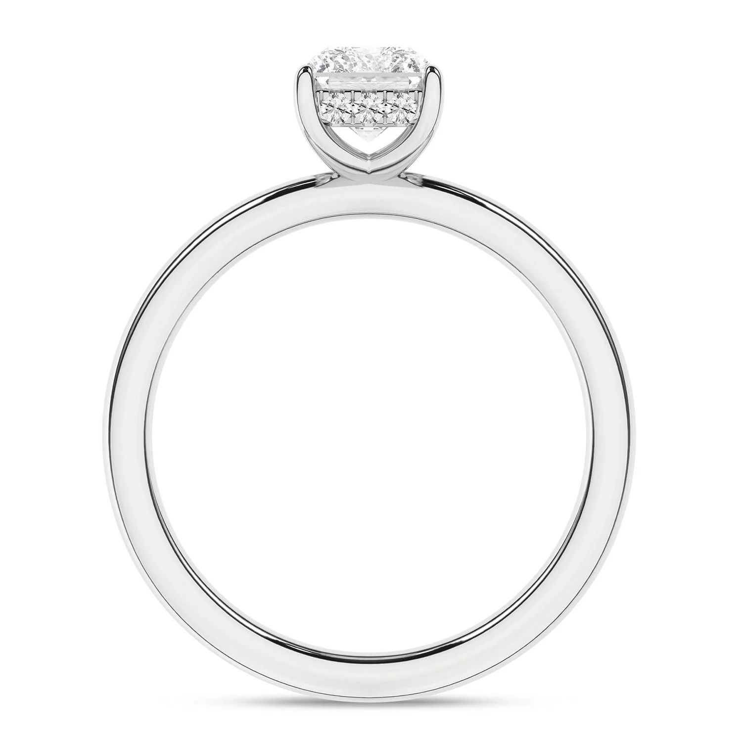 Revelation 14K 1.58 Carat Lab Grown Diamond Engagement Ring - Image 4