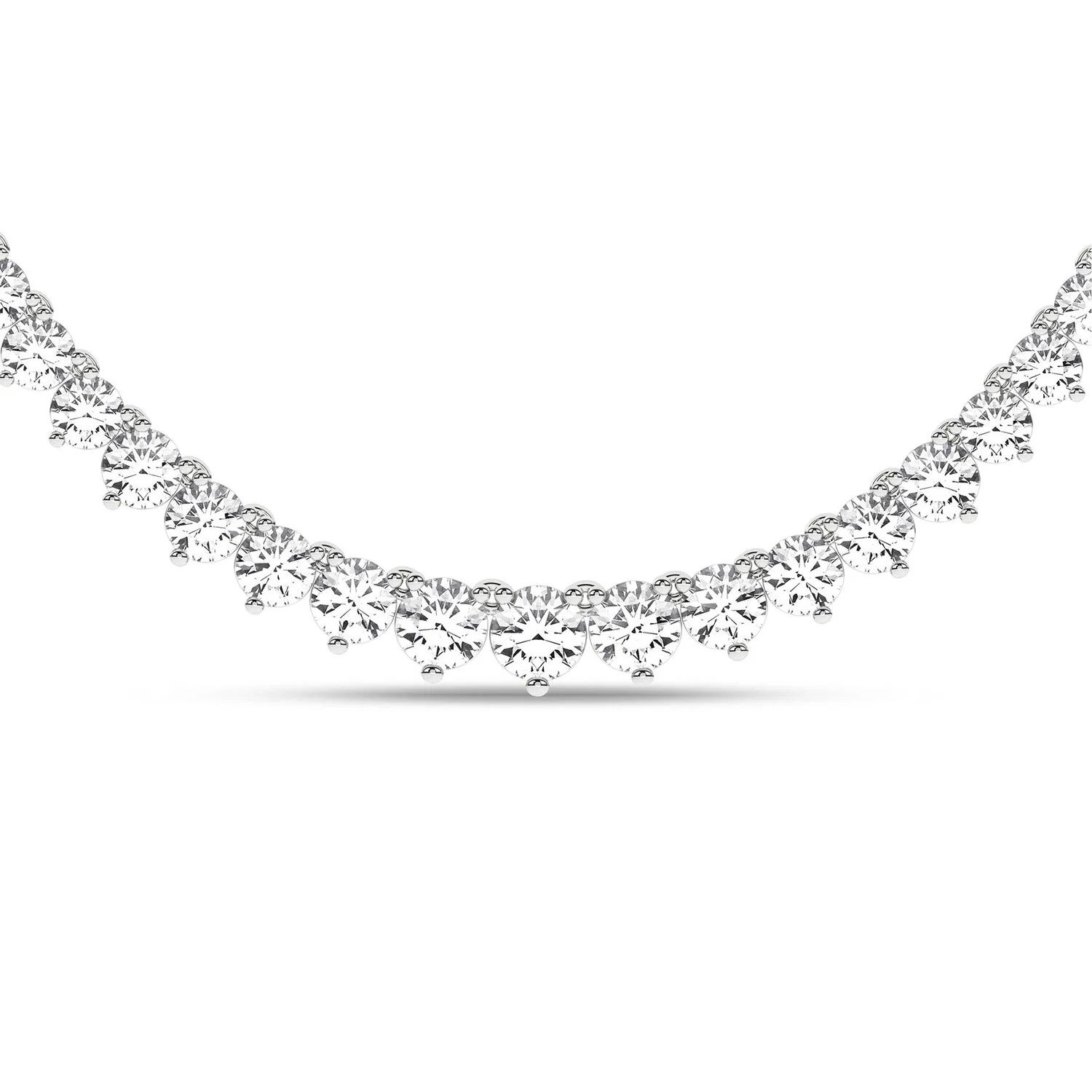 Rêvelation 14K 10.00 CTW Lab Grown Diamond Necklace - Image 2