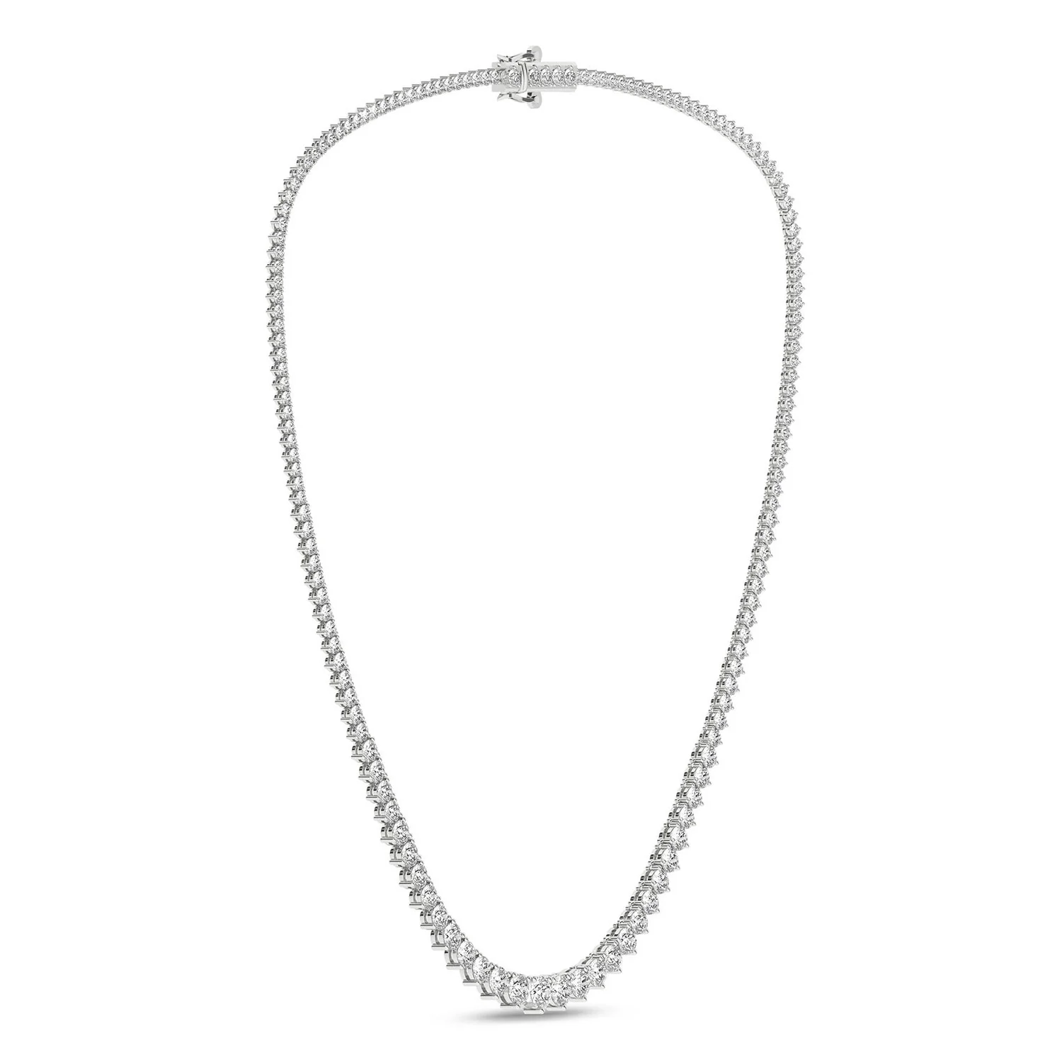 Rêvelation 14K 10.00 CTW Lab Grown Diamond Necklace - Image 3
