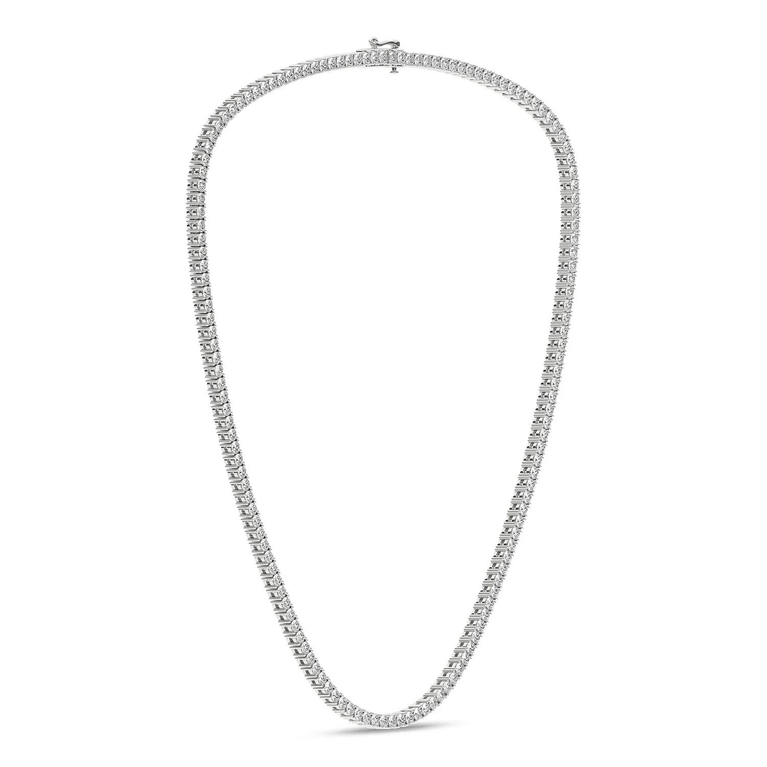 Rêvelation 14K 10.00 CTW Lab Grown Diamond Necklace - Image 3