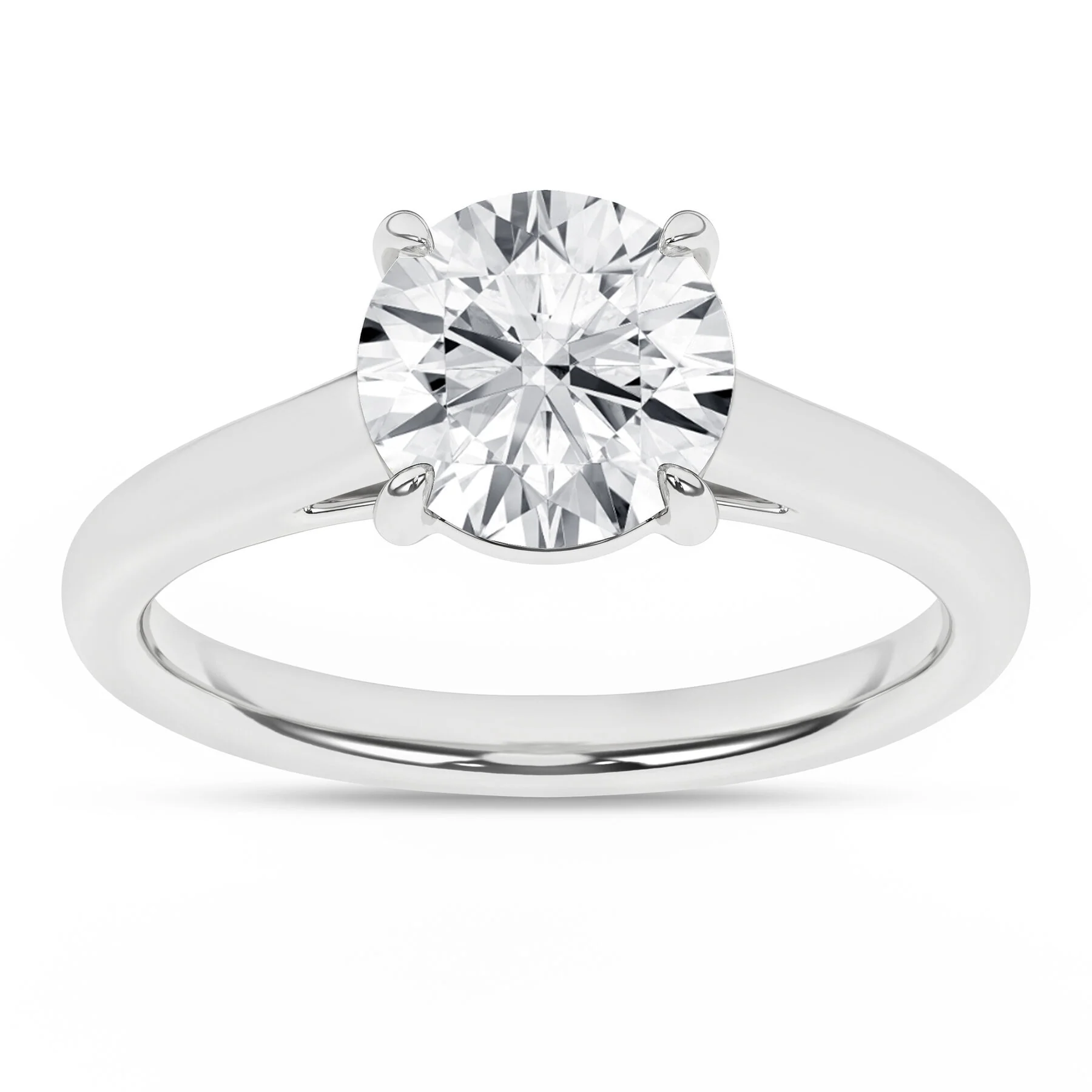 RĂȘvelation 14K 2.00 Carat Lab Grown Solitaire Engagement Ring