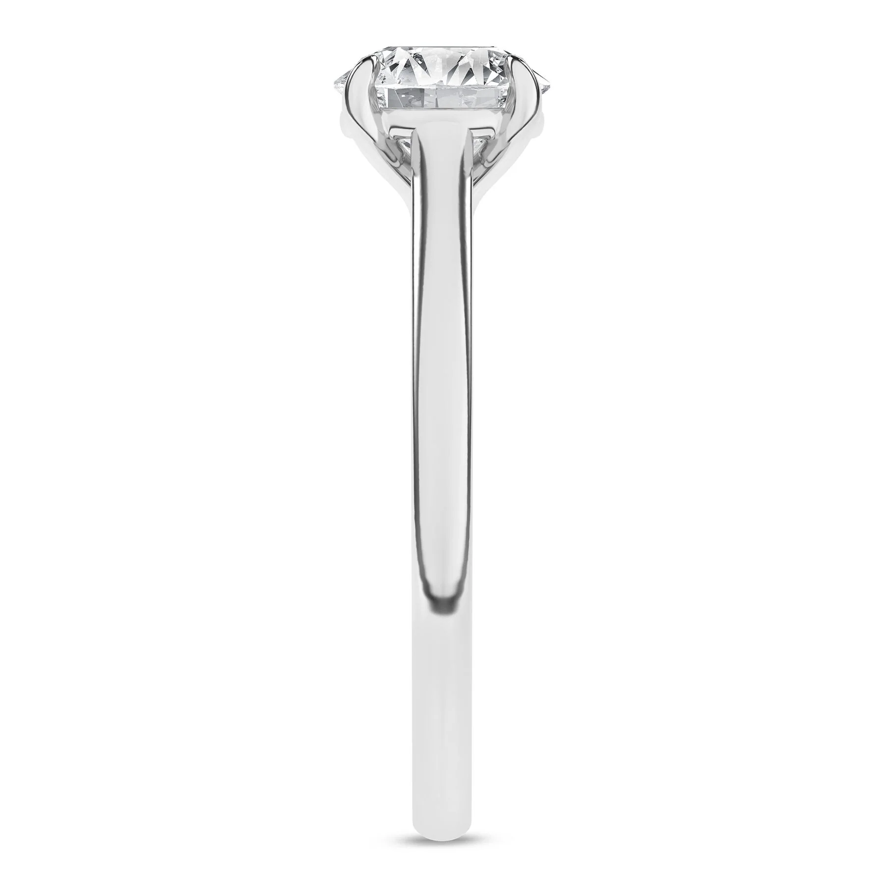 RĂȘvelation 14K 2.00 Carat Lab Grown Solitaire Engagement Ring - Image 4