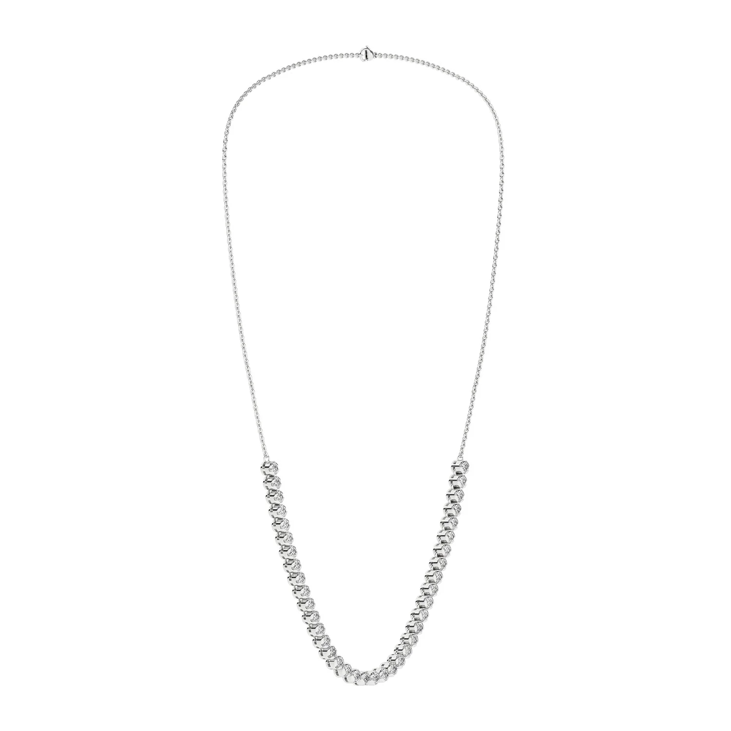 Rêvelation 14K 2.00 CTW Lab Grown Diamond Necklace - Image 3