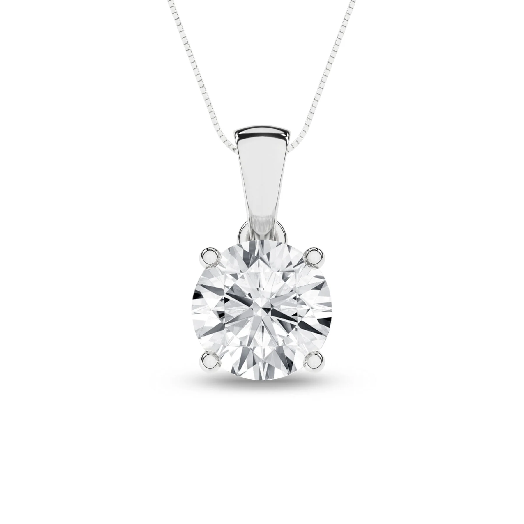 Rêvelation 14K Lab Grown 1.25ct Diamond Solitaire Pendant
