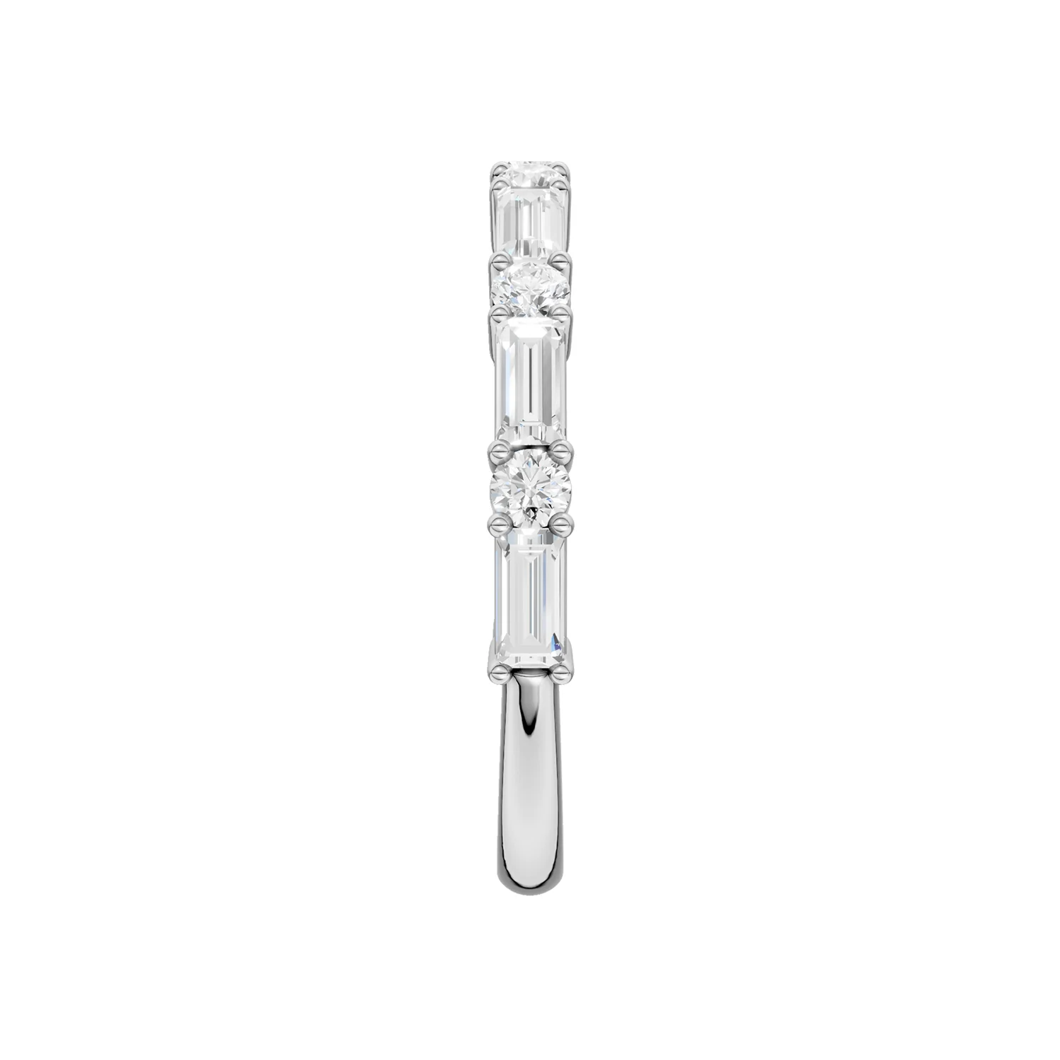 Revelation 14K Lab Grown Diamond Band - Image 3