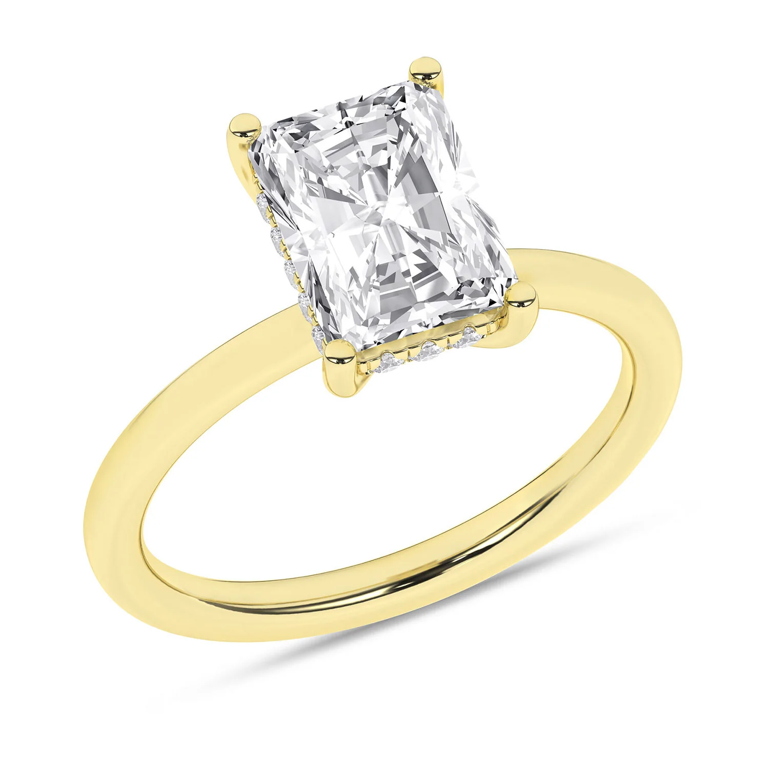 Revelation 14K Lab Grown Diamond Engagement Ring - Image 2