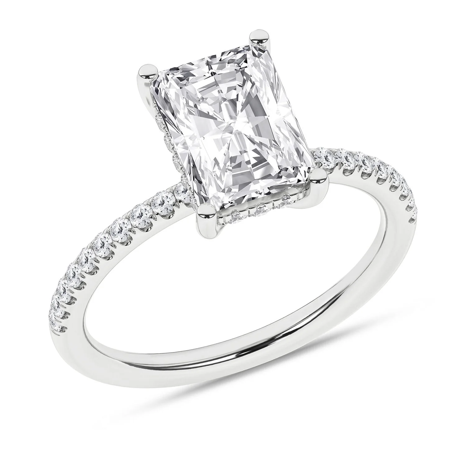 Revelation 14K Lab Grown Diamond Engagement Ring - Image 2