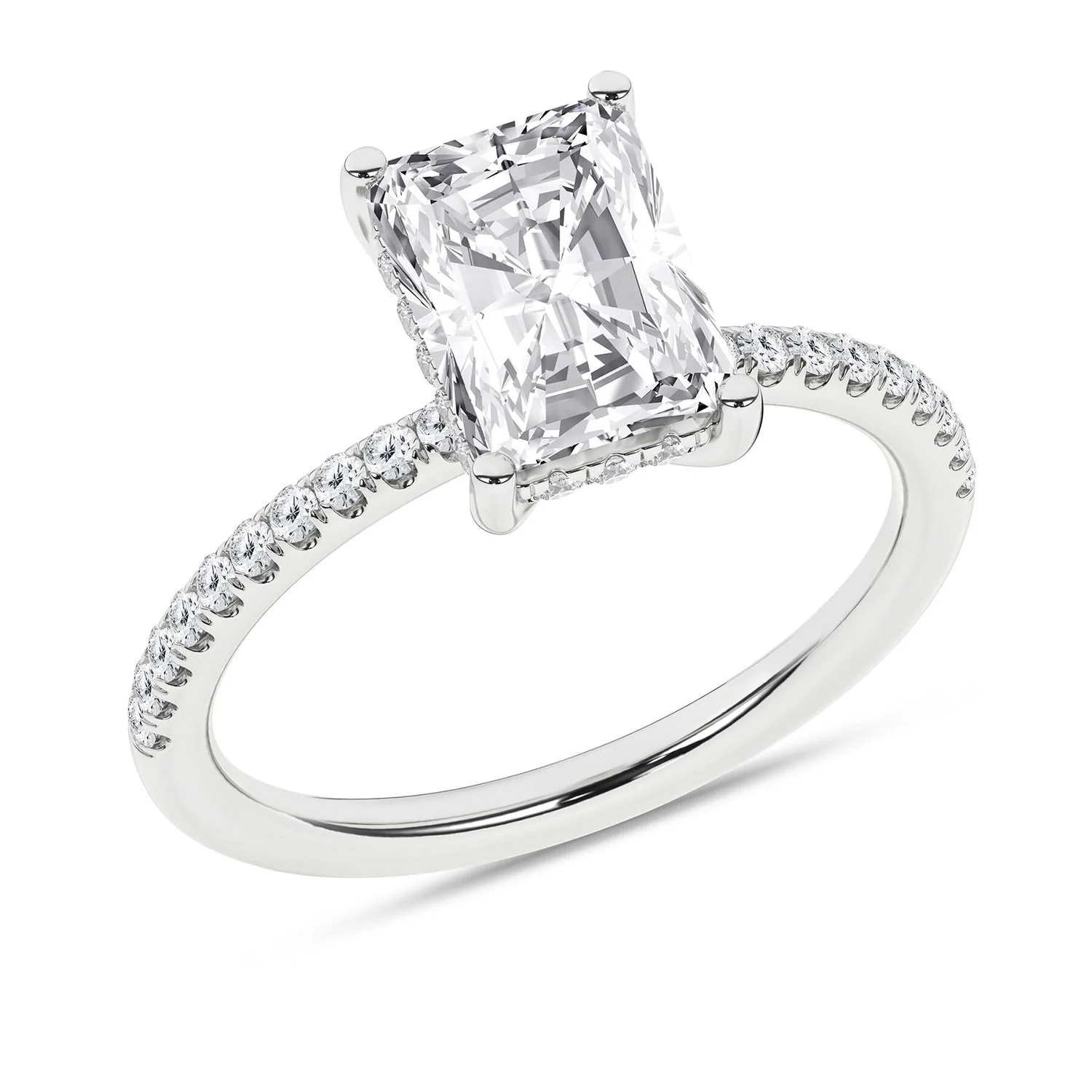 Revelation 14K Lab Grown Diamond Engagement Ring - Image 2