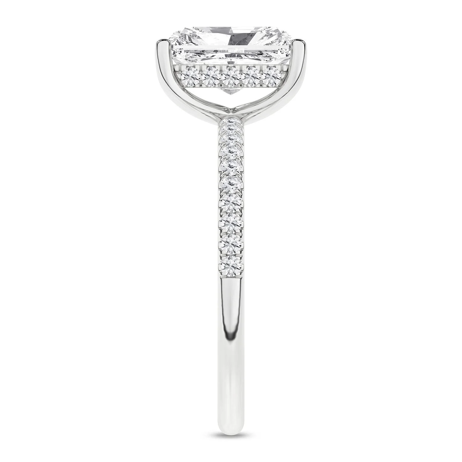 Revelation 14K Lab Grown Diamond Engagement Ring - Image 3