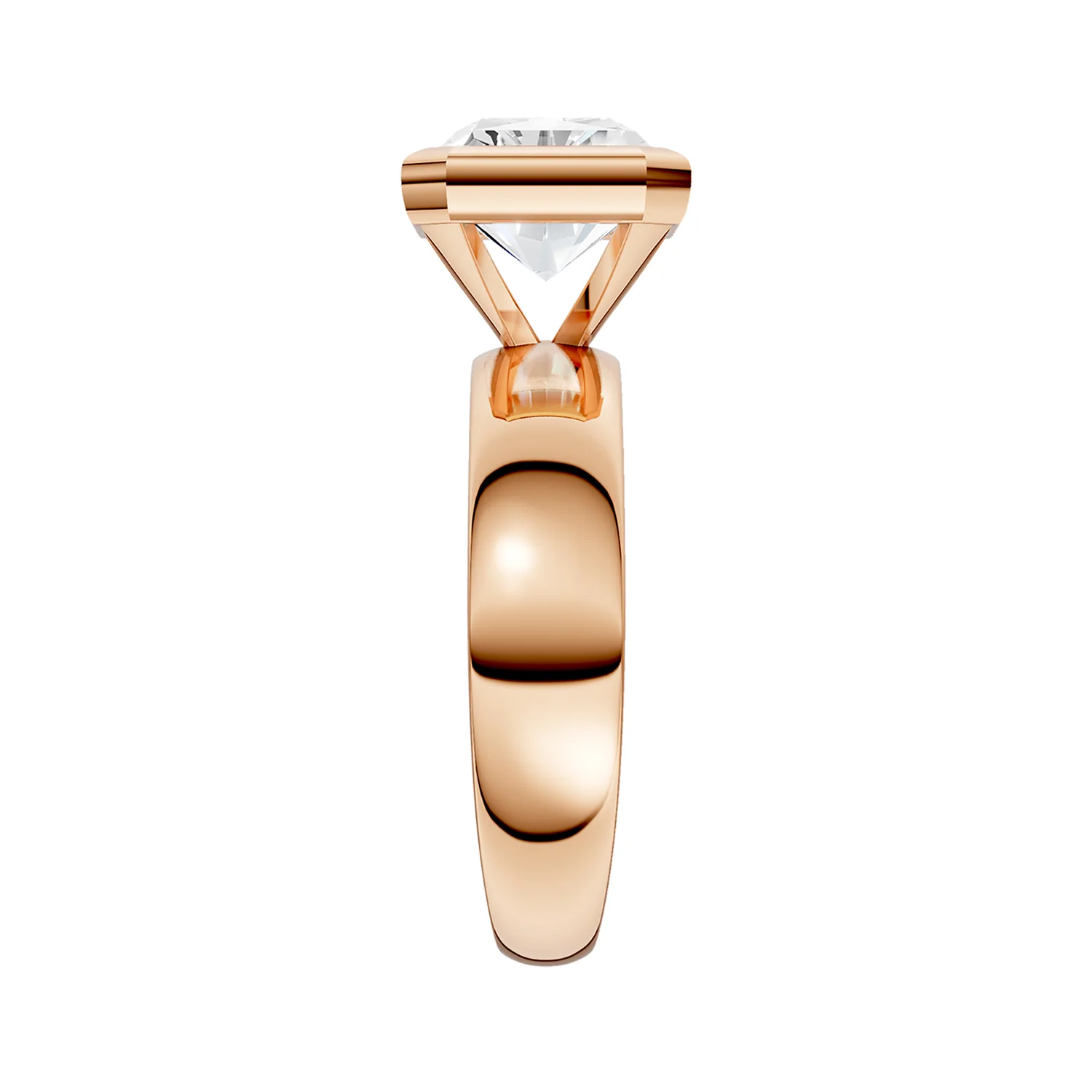 Revelation 14K Lab Grown Diamond Engagement Ring - Image 3