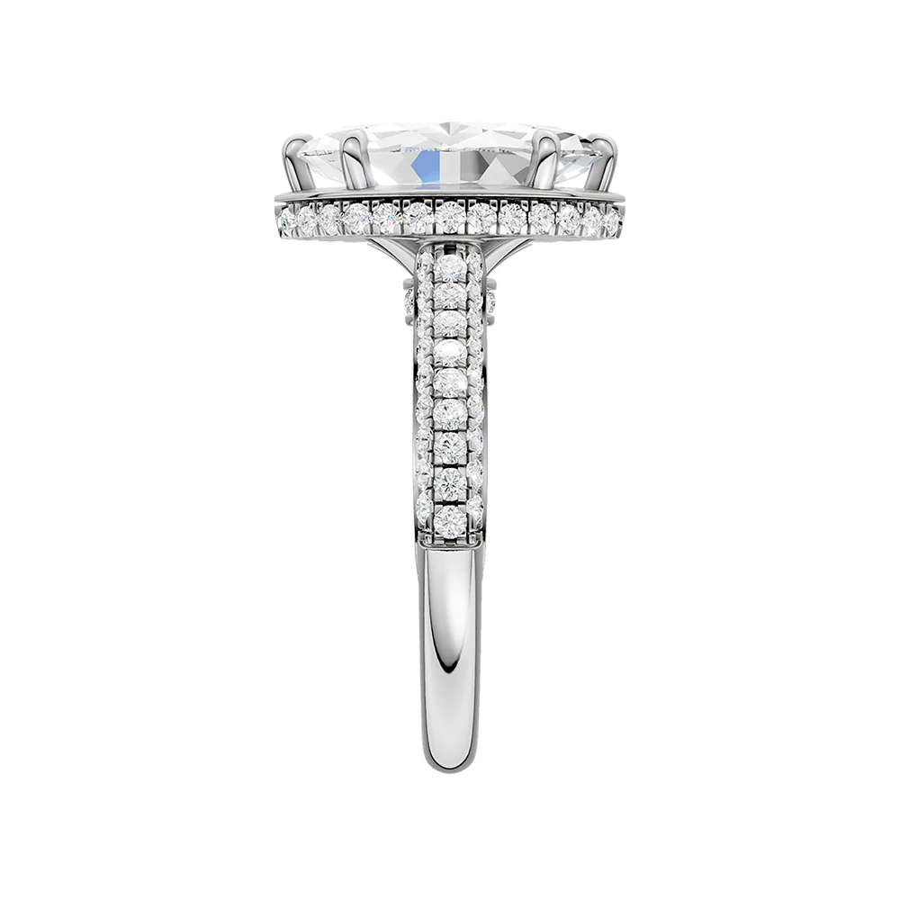 Revelation 14K Lab Grown Diamond Engagement Ring - Image 3