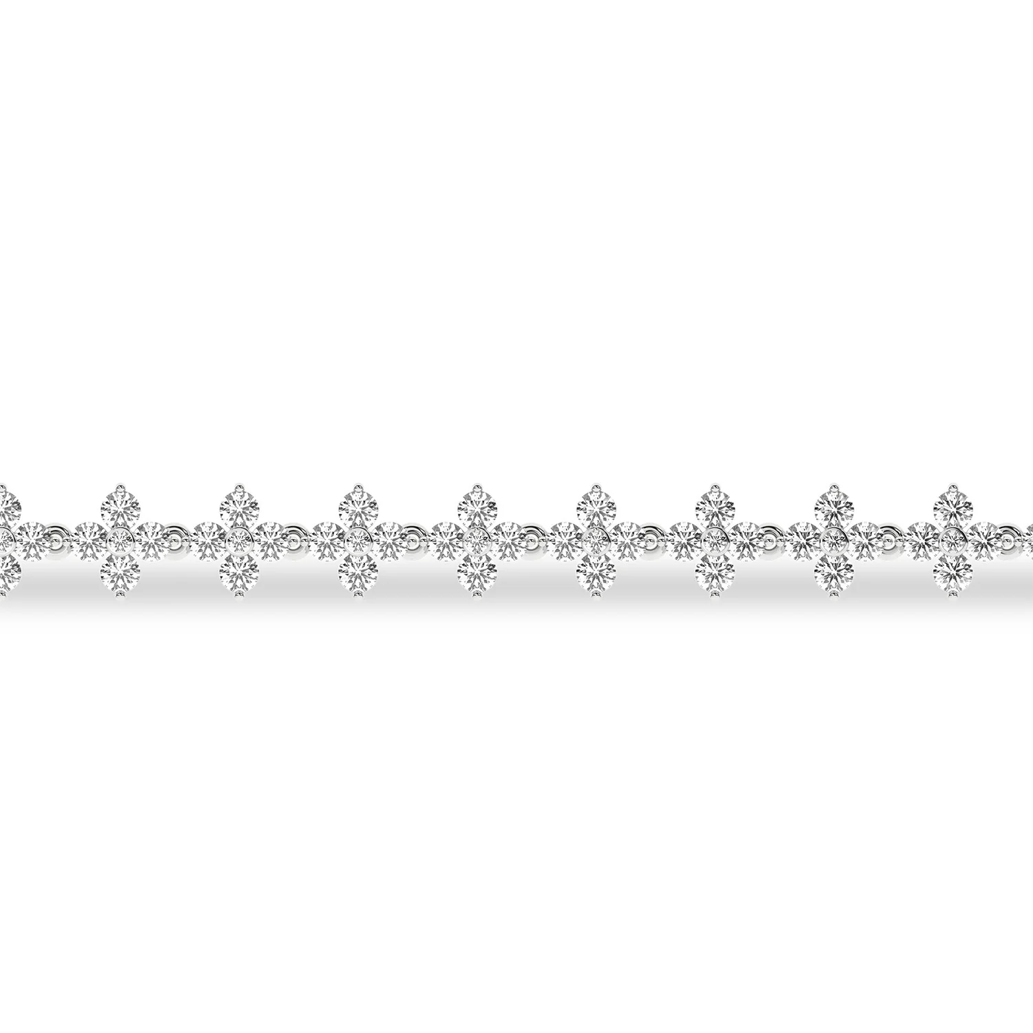 Revelation 14K Lab Grown Diamond Tennis Bracelet - 3ctw - Image 2