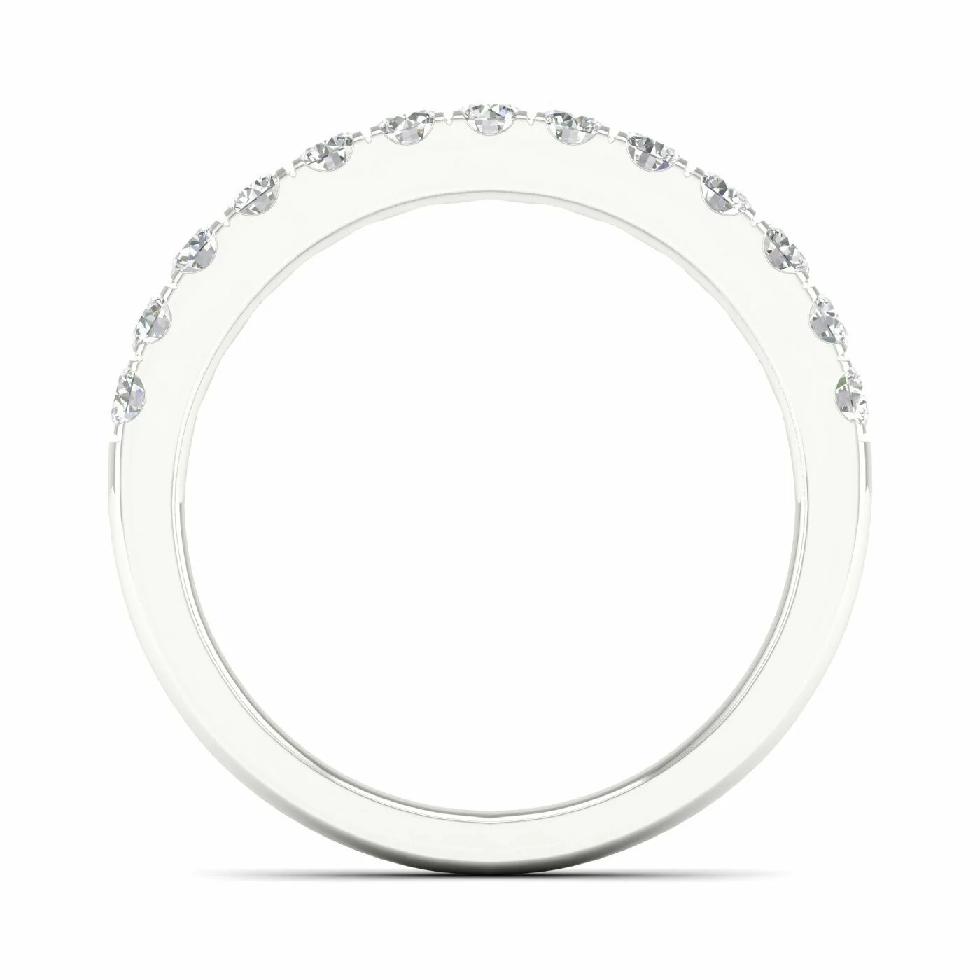Rêvelation 14K Lab Grown Diamond Wedding Band - 0.50ctw - Image 3
