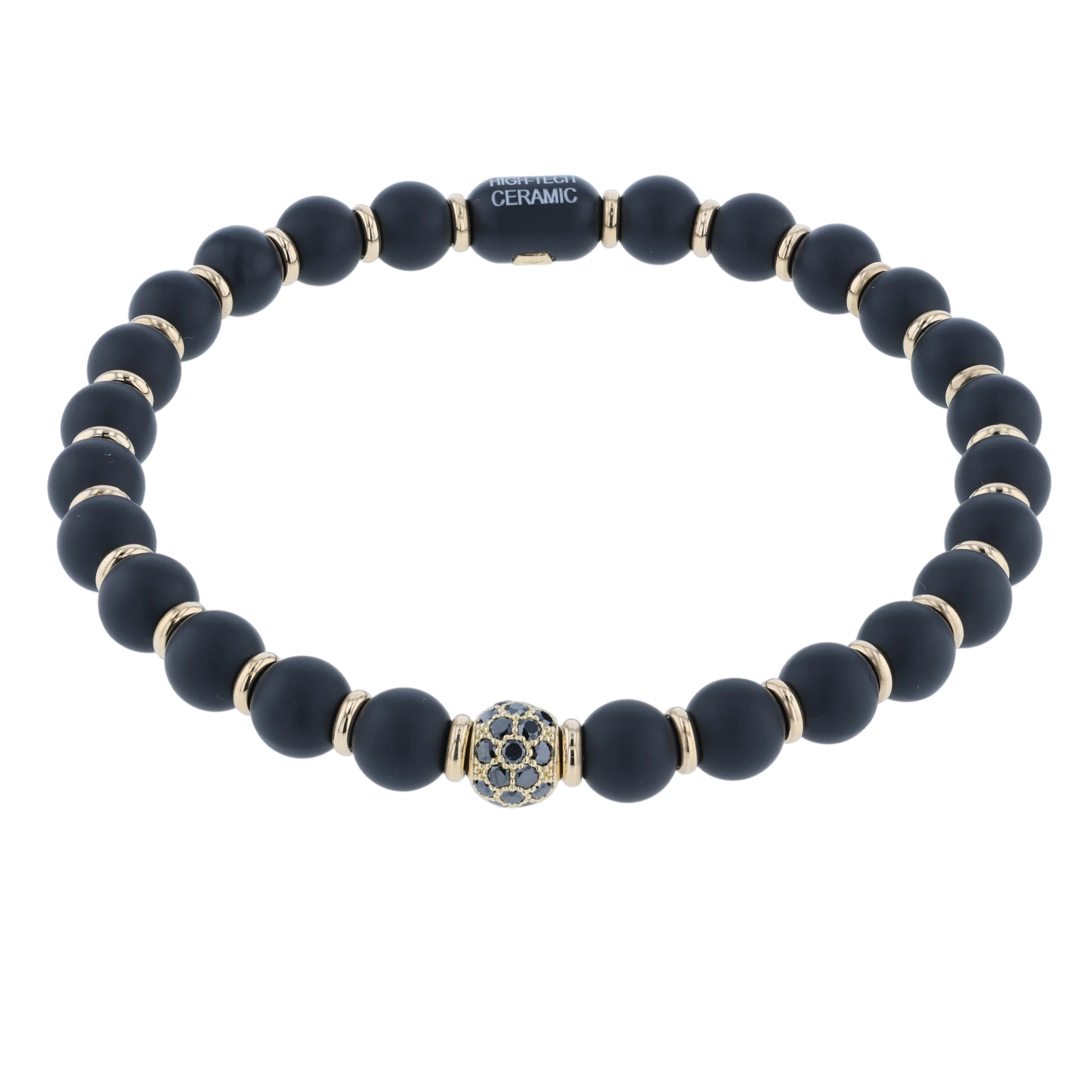 Roberto Demeglio 18K Black Diamond with Black Matte Ceramic Bracelet - 0.54ctw - Image 2