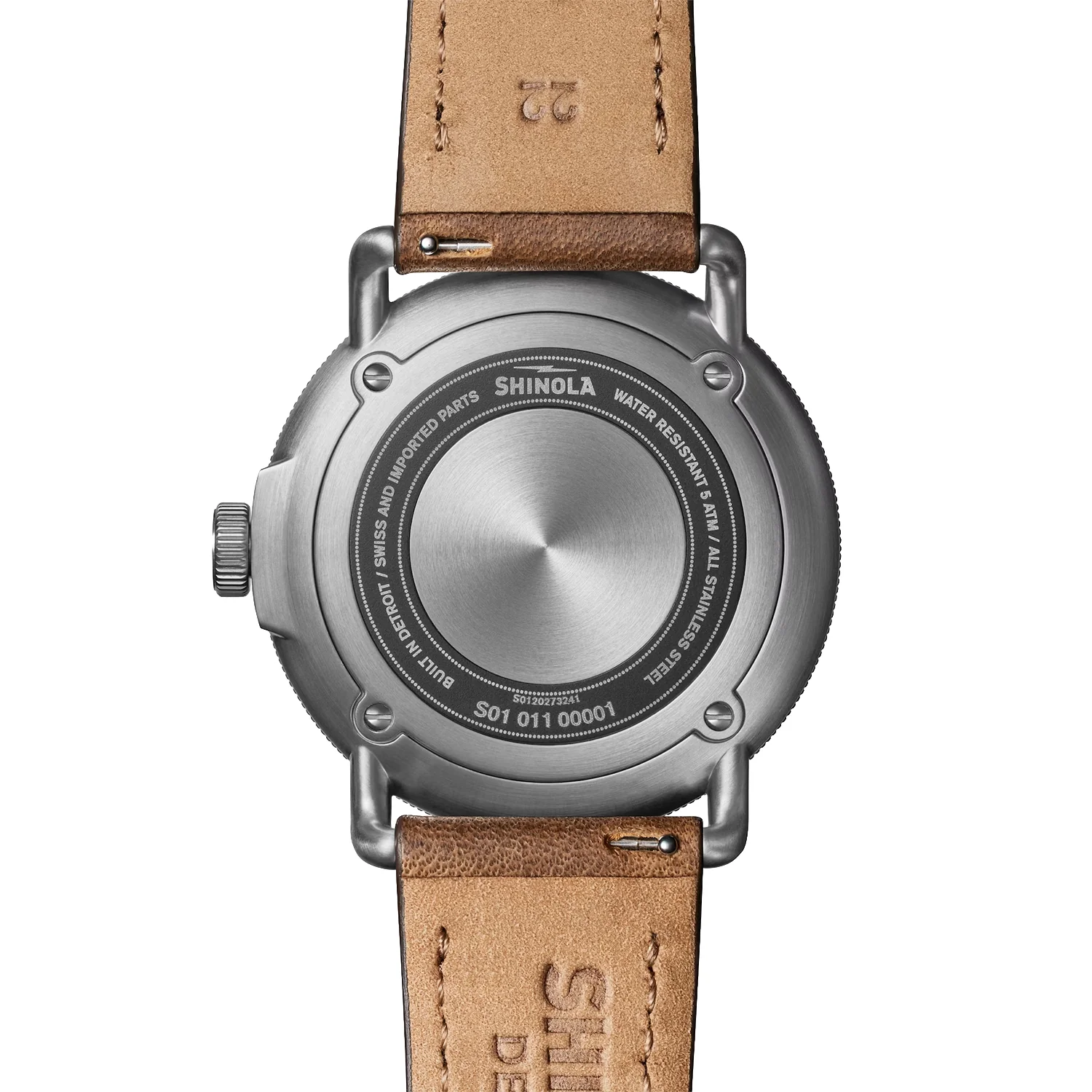 Shinola Canfield Model C56 3HD 43MM Watch S0101101 - Image 6