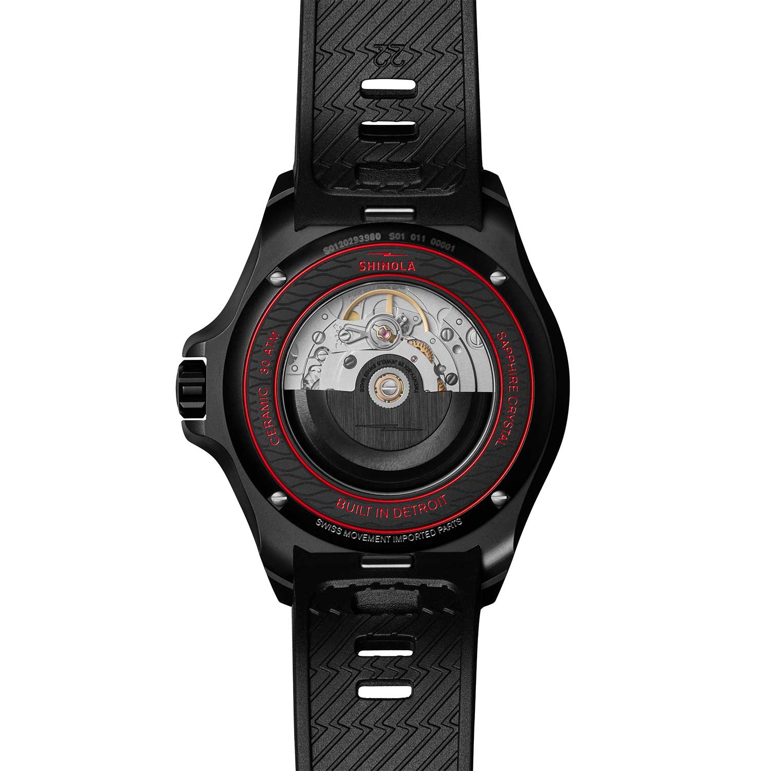Shinola Ceramic Monster 43mm Watch - Image 5