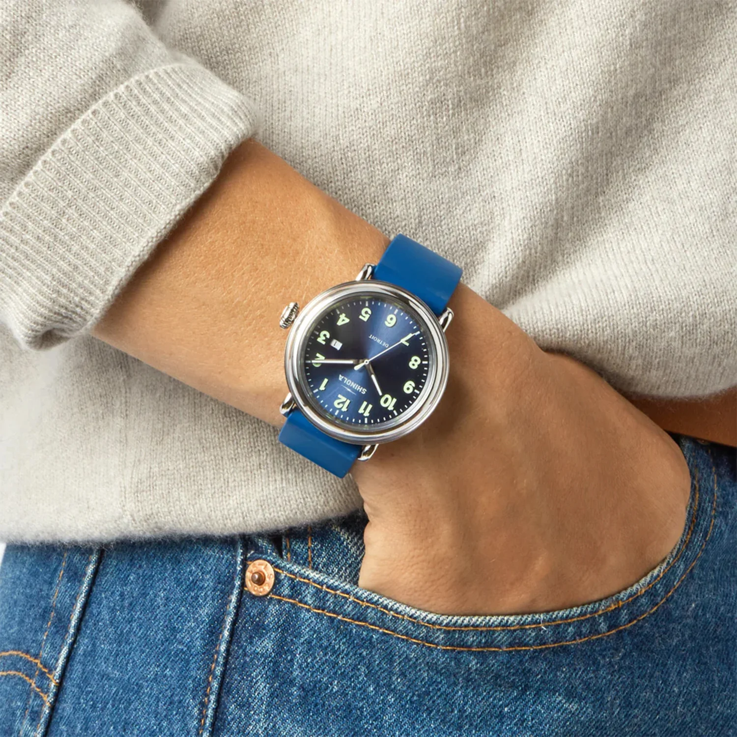 Shinola Detrola Watch - 41mm - Image 7