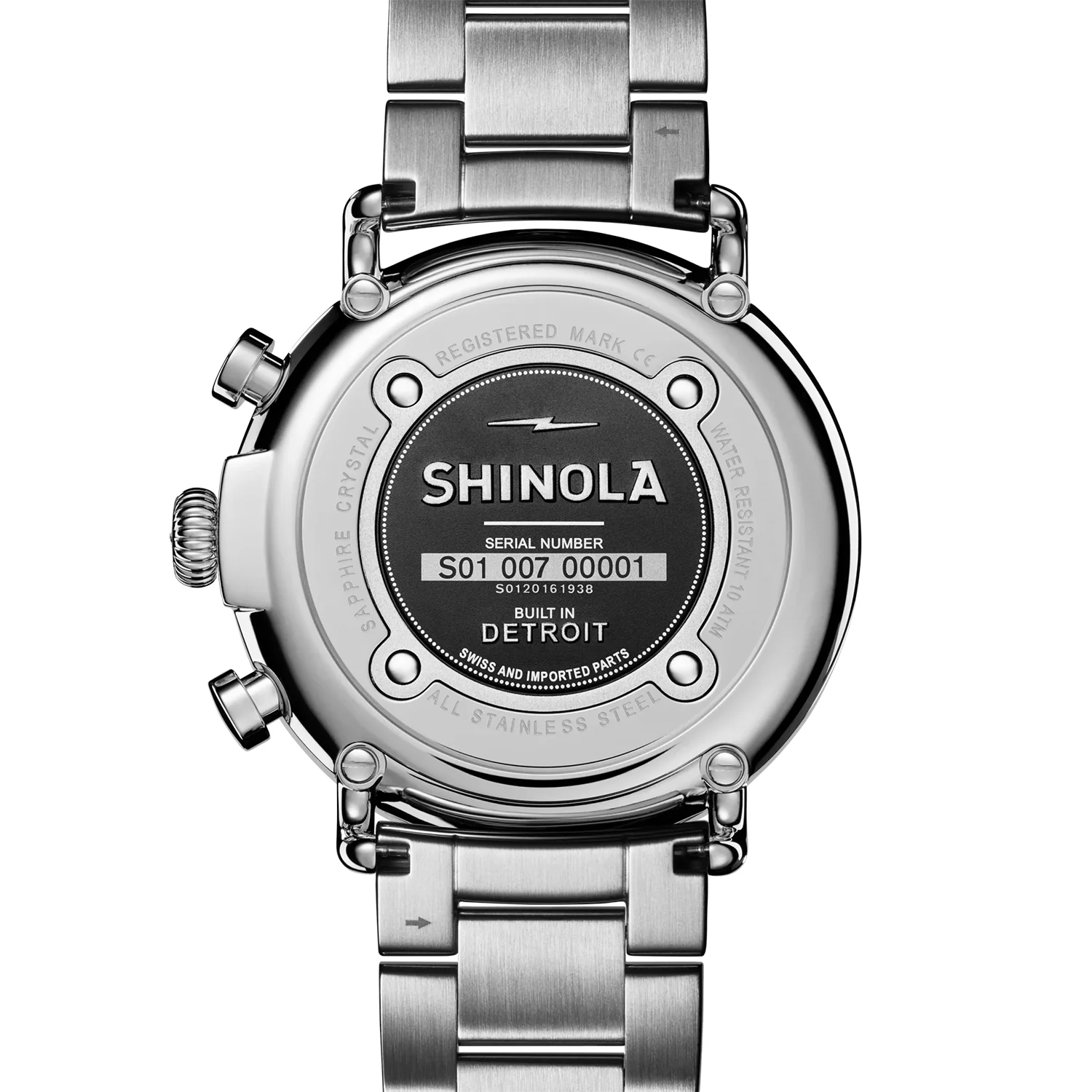 Shinola Runwell Chronograph 47MM Watch - Image 6