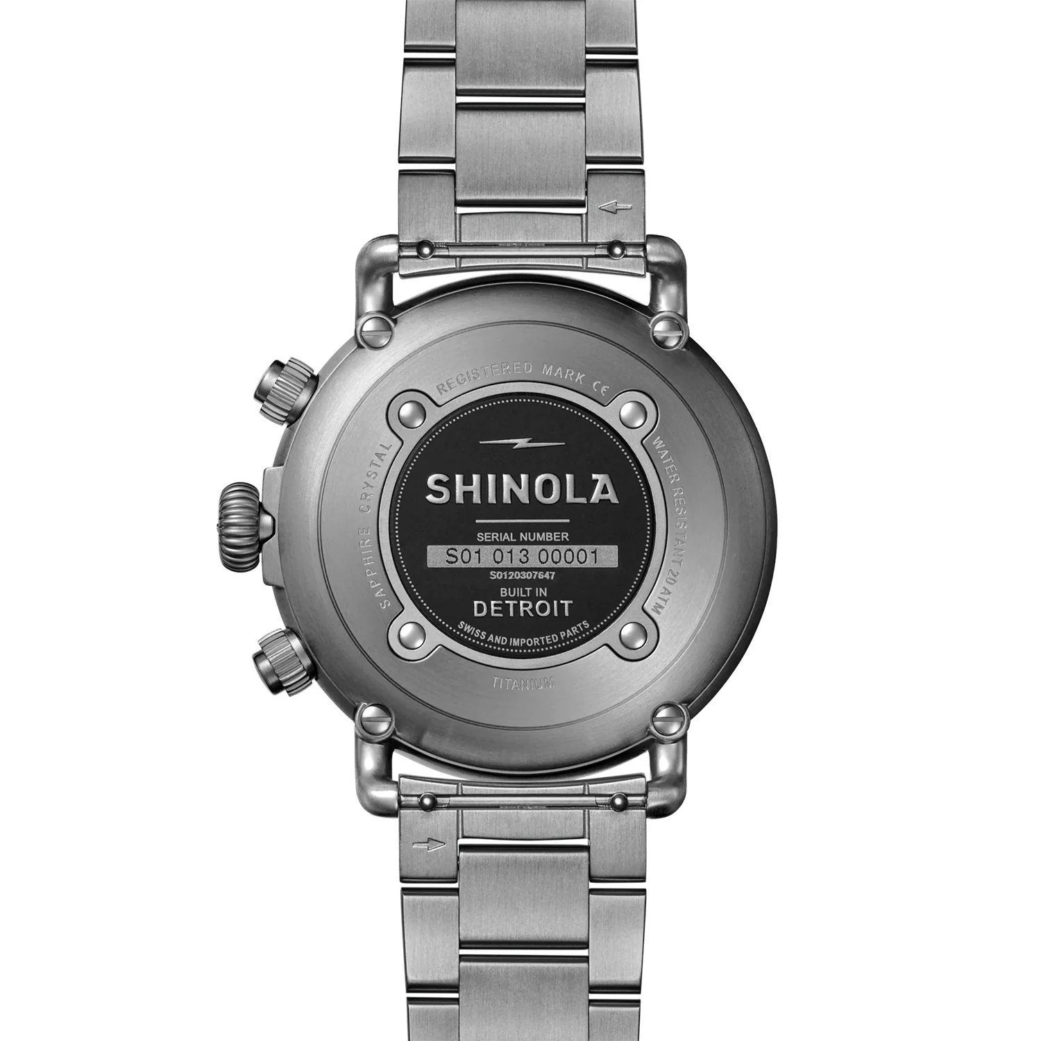 Shinola Runwell Chronograph West Wind Watch Gift Set with Additional Strap - 42mm - Image 2