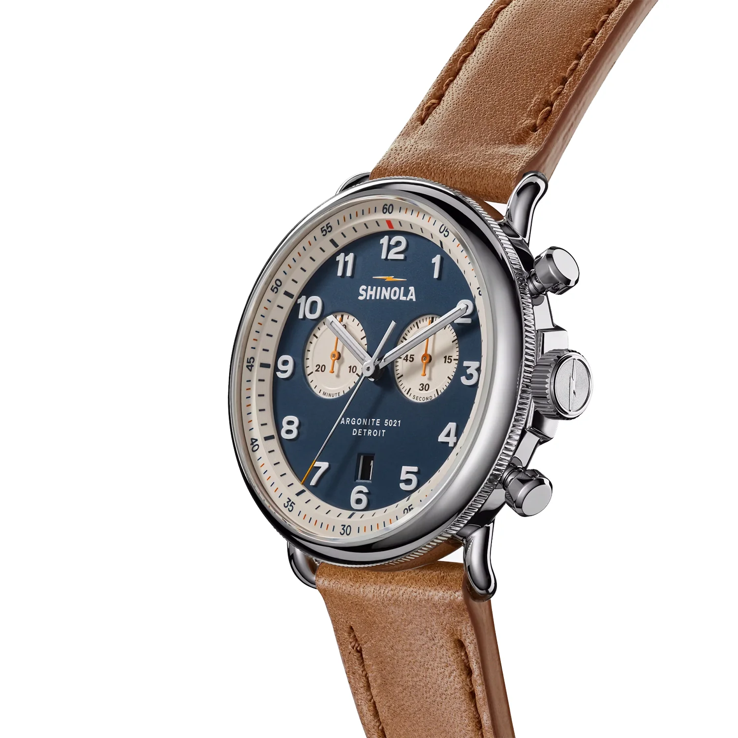 Shinola The Canfield Chrono Model C56 43MM Chronograph Watch - Image 2