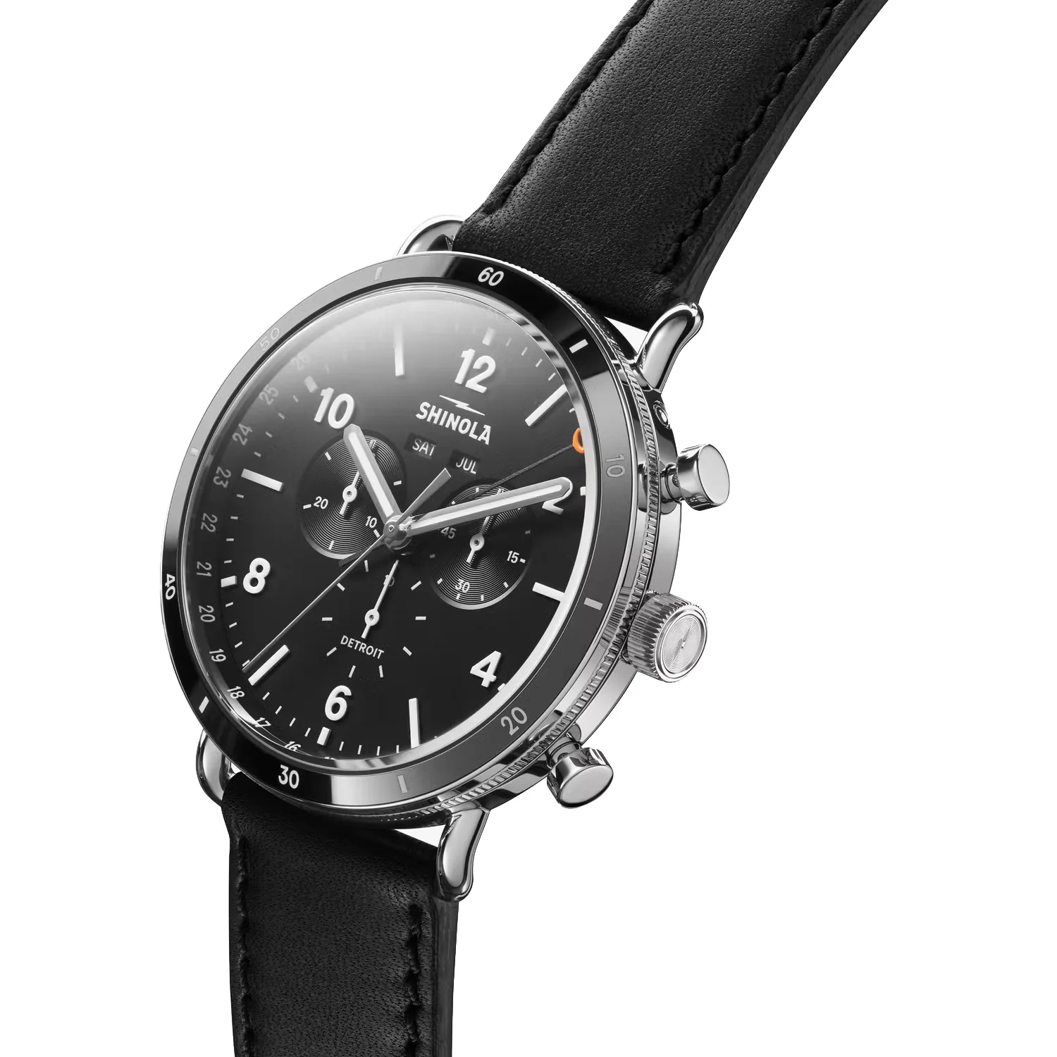 Shinola The Canfield Sport Chronograph 45MM Watch - Image 2