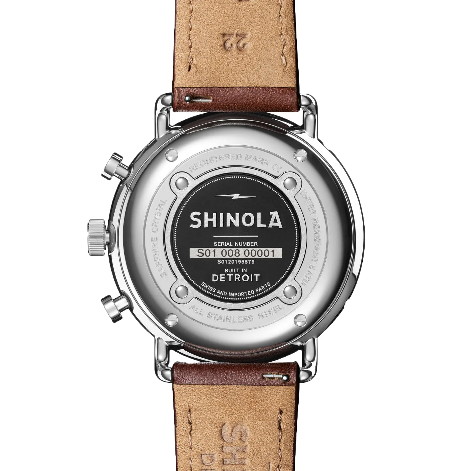Shinola The Canfield Sport 45MM Watch - Image 6