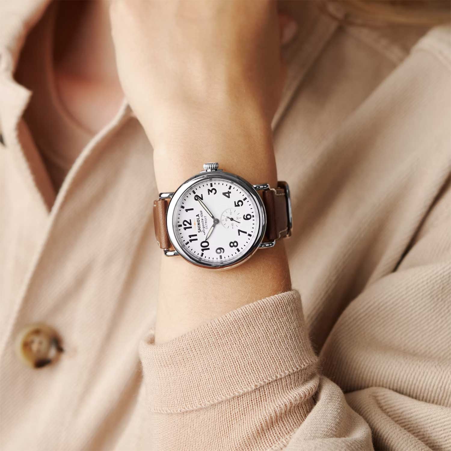 Shinola The Runwell 41MM Watch - Image 9