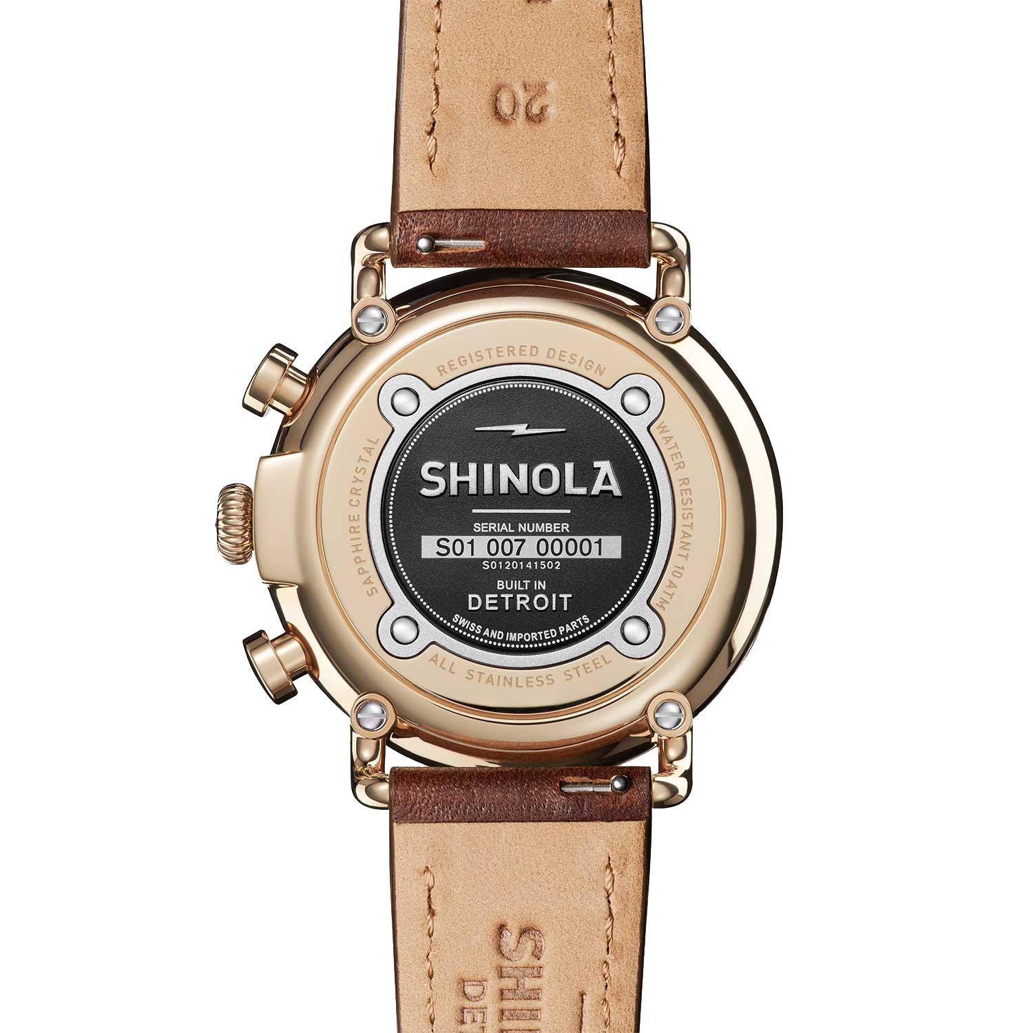 Shinola The Runwell Chrono 41MM Watch - Image 4