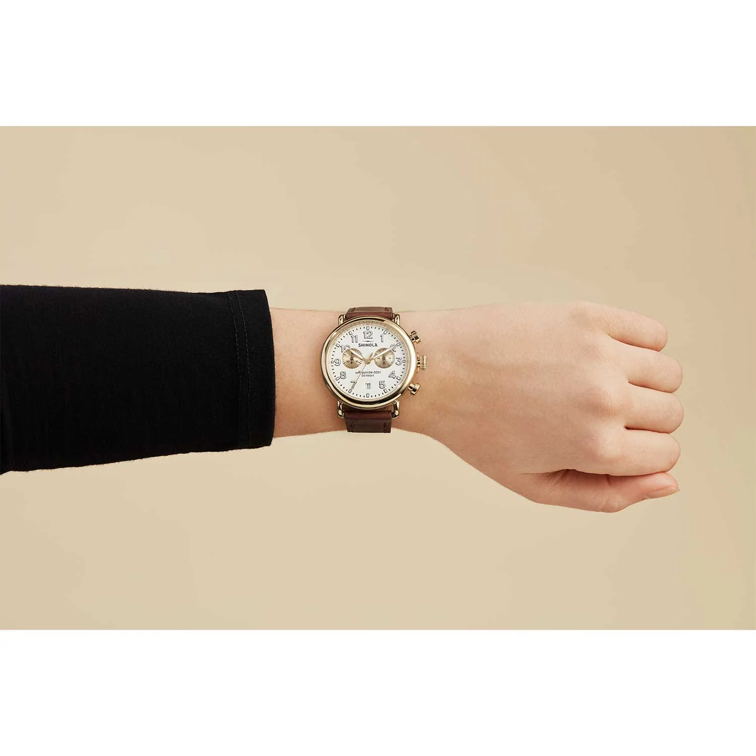 Shinola The Runwell Chrono 41MM Watch - Image 7