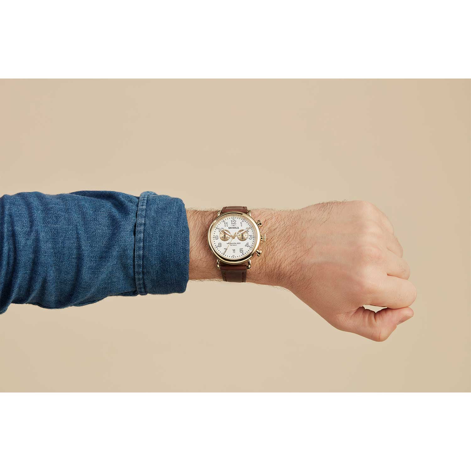 Shinola The Runwell Chrono 41MM Watch - Image 8