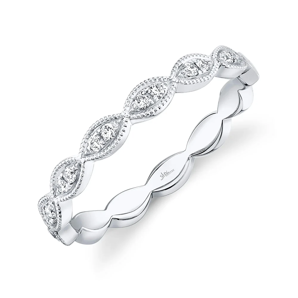 Shy Creation 14K Diamond Band