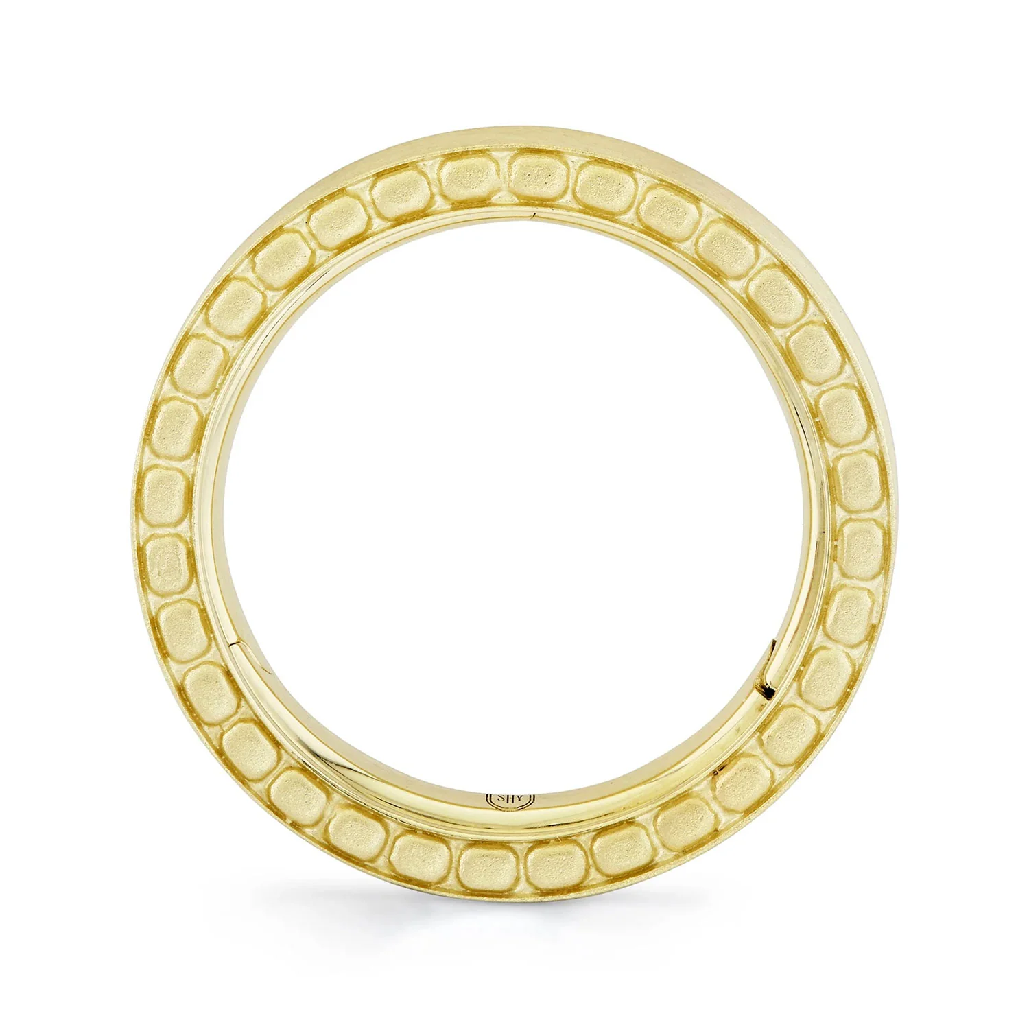 Shy Creation 14K Diamond Wedding Band - Image 3