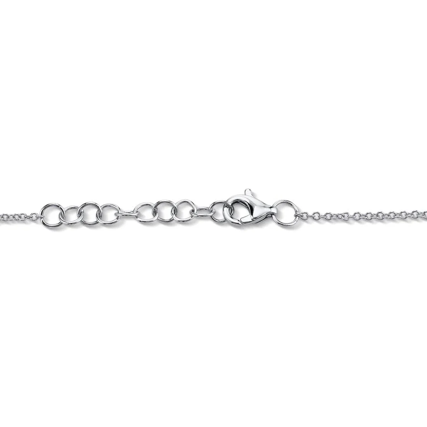 Shy Creation 14K Diamond Pave Heart Bracelet - Image 2