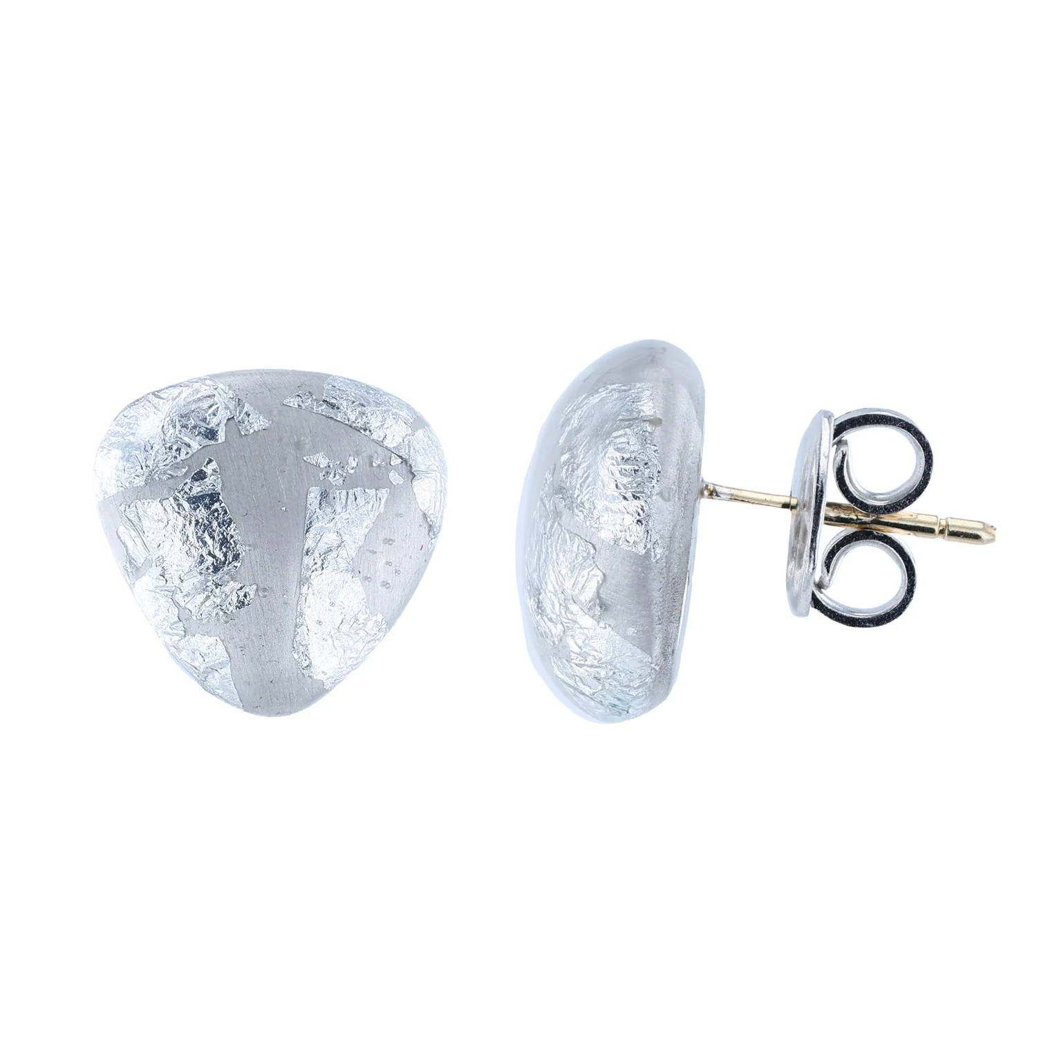 SOHO Sterling Silver Enamel Earrings - Image 2
